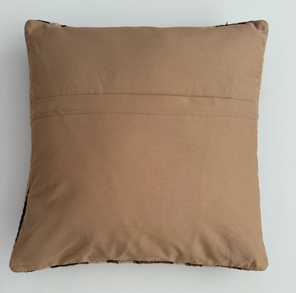 Handmade Turkish Rug Cushion Cover 16''x16'' / 40x40 CM