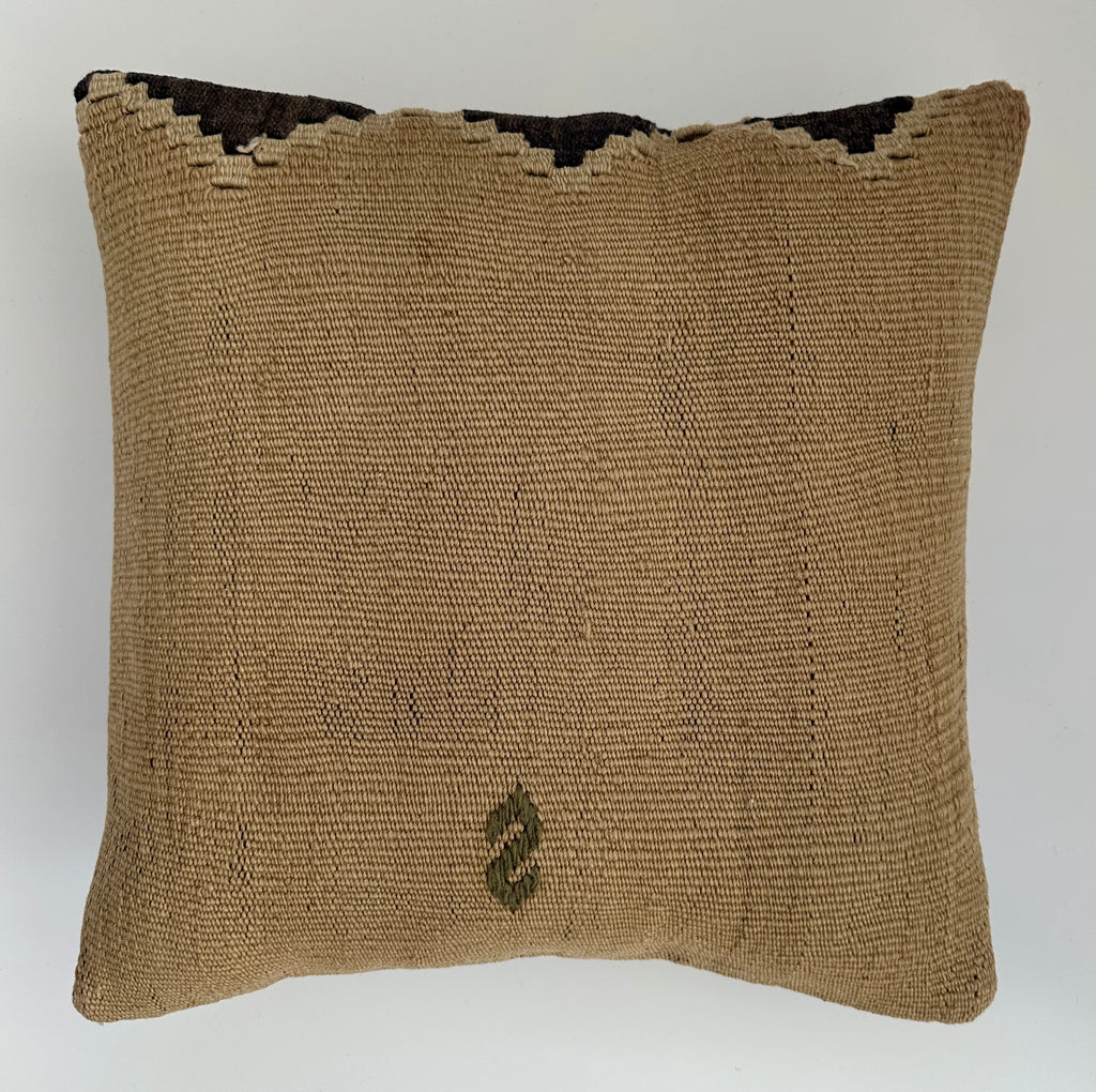 Handmade Turkish Cushion Cover 16''x16'' / 41x40 CM