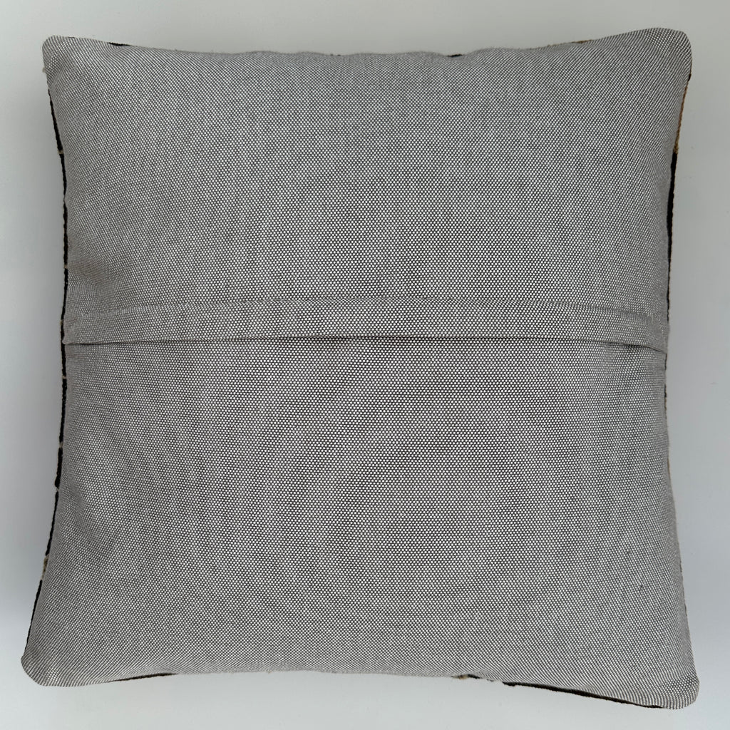 Handmade Multicoloured Turkish Cushion Cover 16''x16'' / 41x40 CM