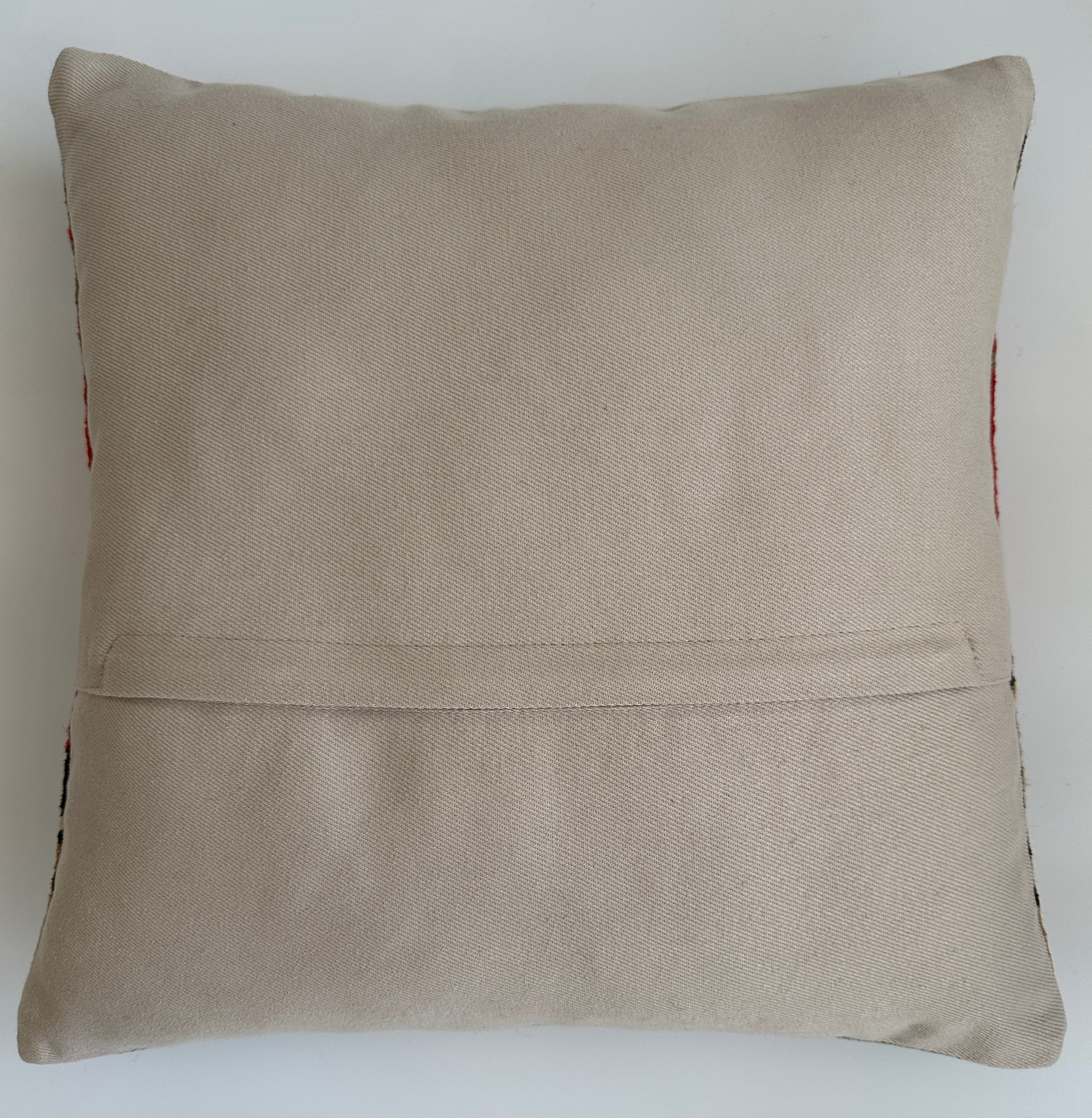 Handmade Multicoloured Turkish Cushion Cover 16''x16'' / 41x41 CM