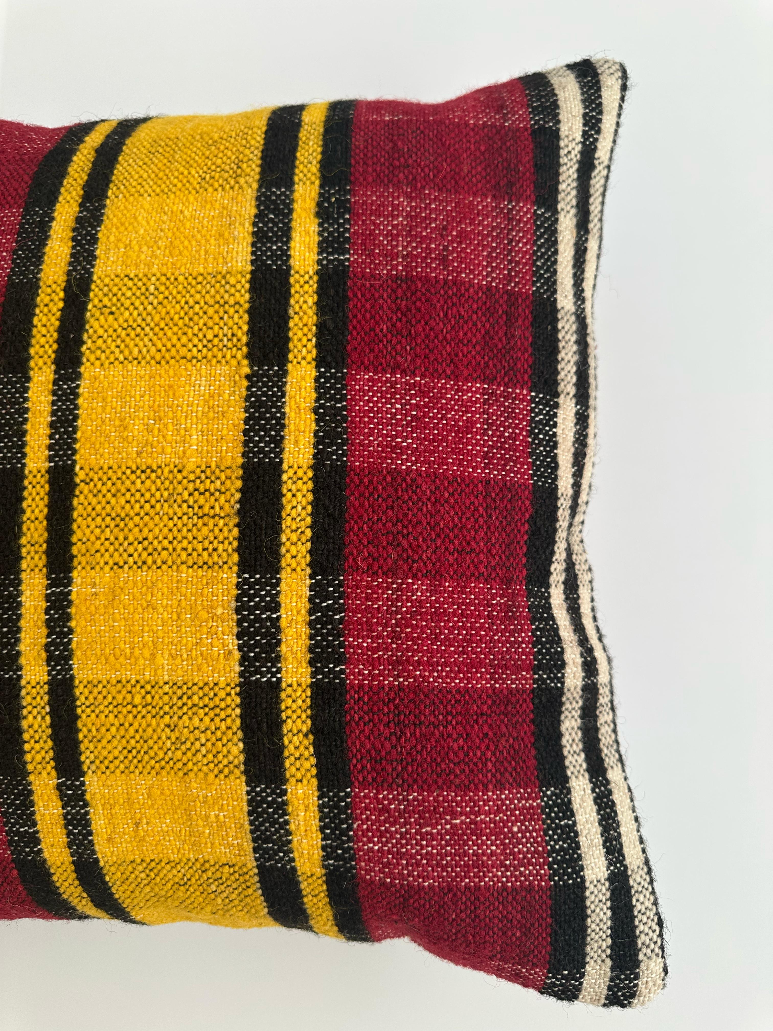 Handmade Turkish Rug Cushion Cover 16''x16'' / 40x40 CM