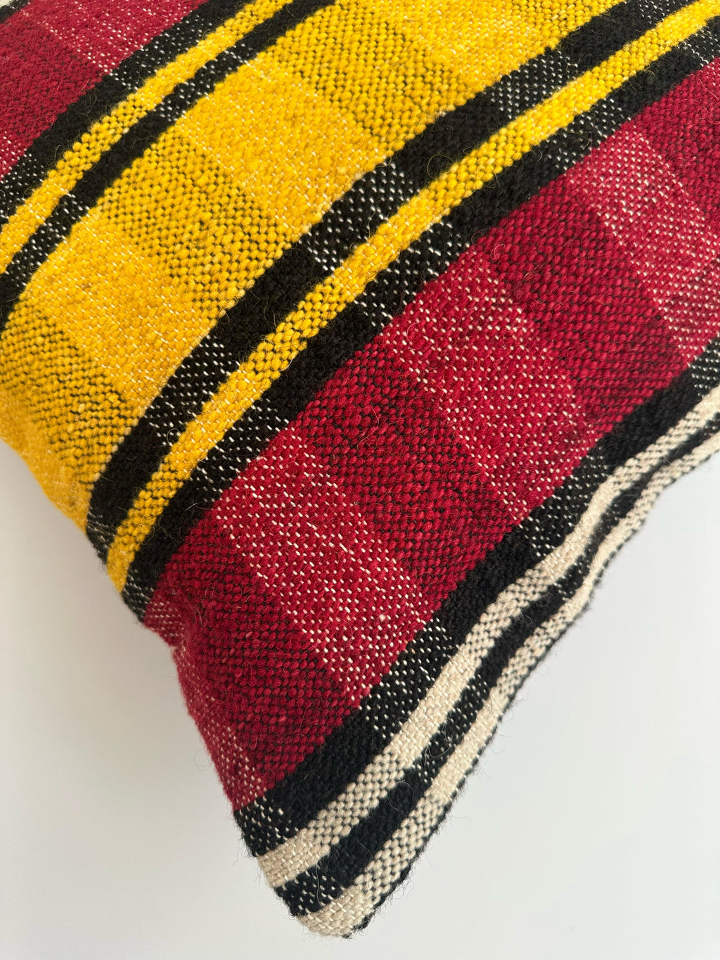 Handmade Turkish Rug Cushion Cover 16''x16'' / 40x40 CM