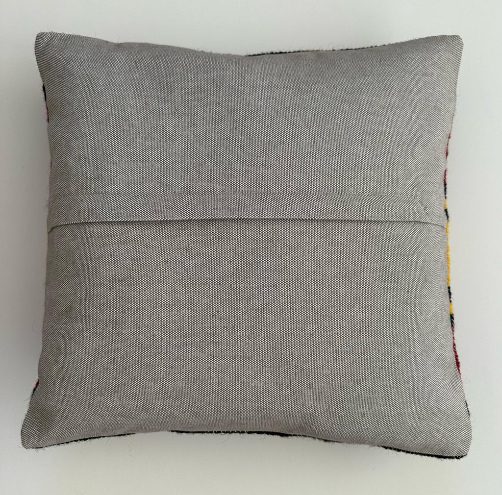 Handmade Turkish Rug Cushion Cover 16''x16'' / 40x40 CM