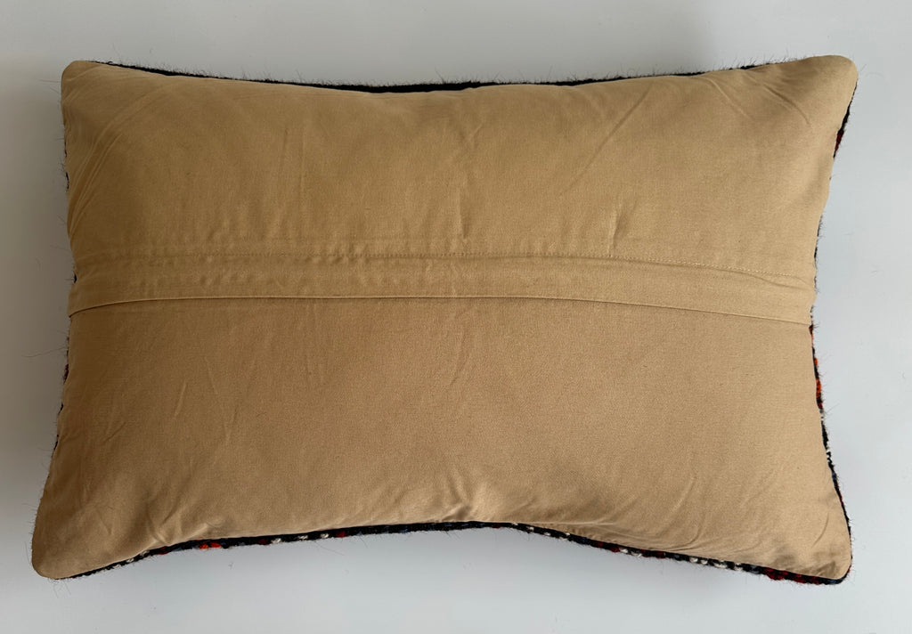 Multicolour Turkish Rug Cushion Cover 24''x16'' / 60x40 CM