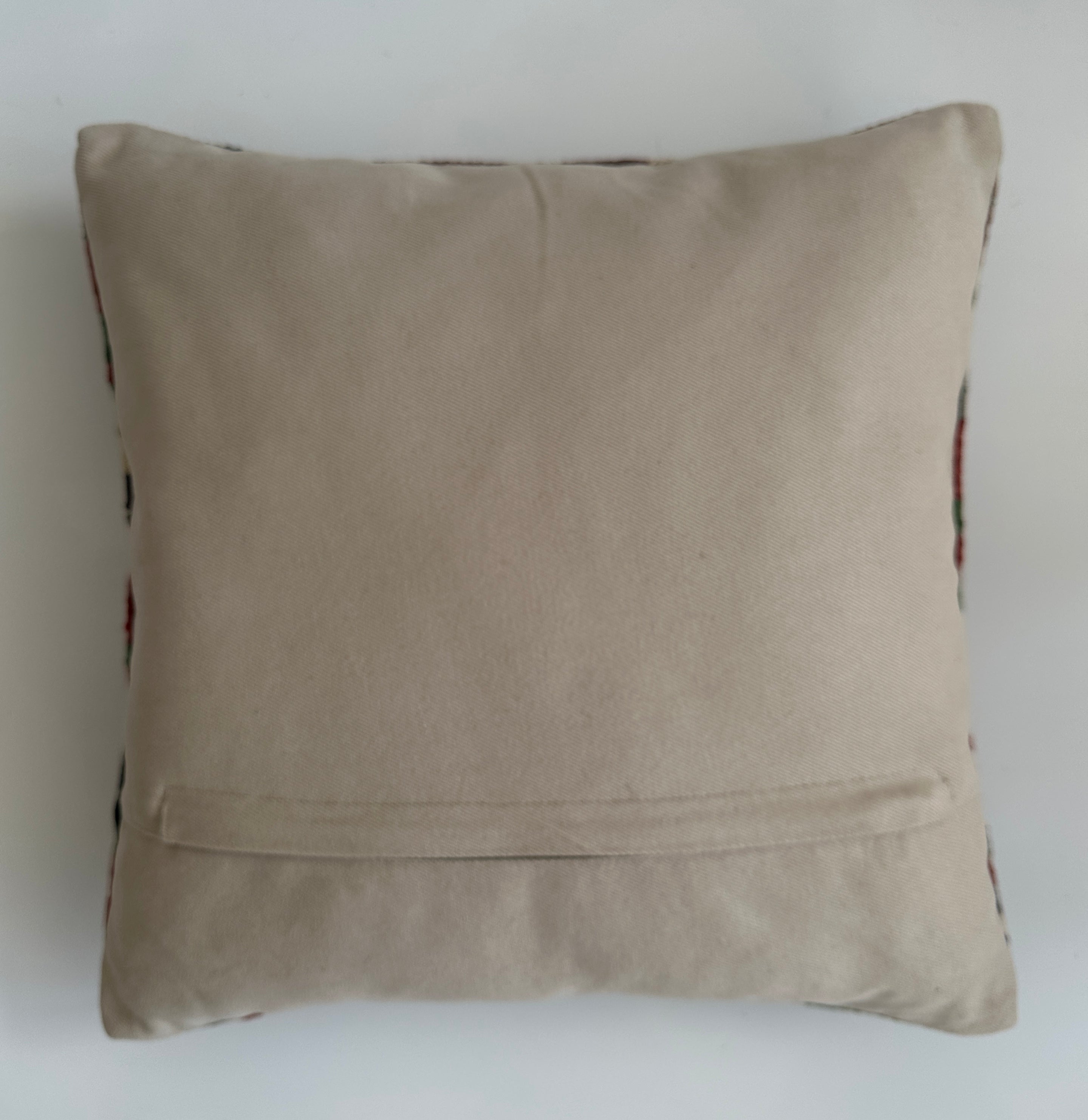 Handmade Turkish Rug Cushion Cover 16''x16'' / 41x41 CM