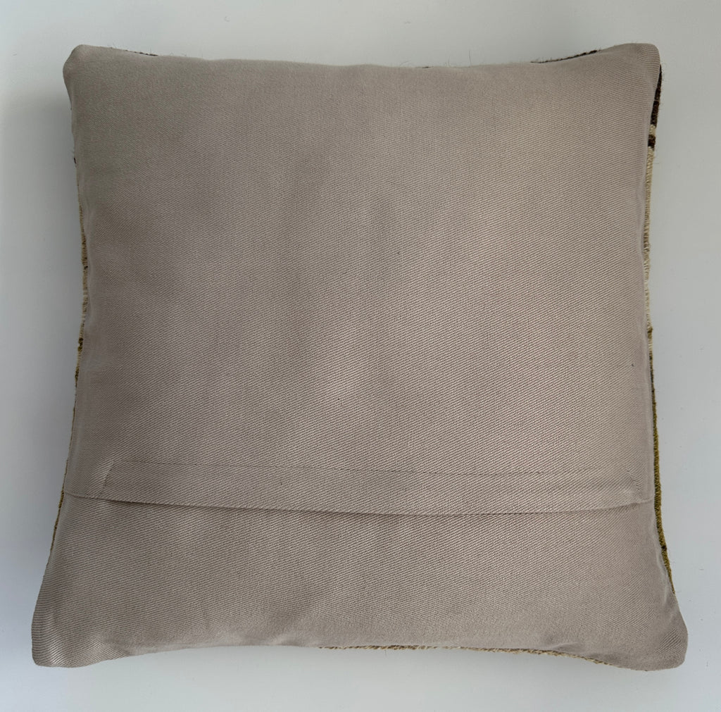 Handmade Multicoloured Turkish Cushion Cover 16''x16'' / 41x41 CM