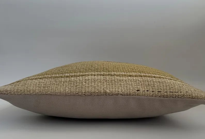 Handmade Turkish Rug Cushion Cover 16''x16'' / 41x41 CM