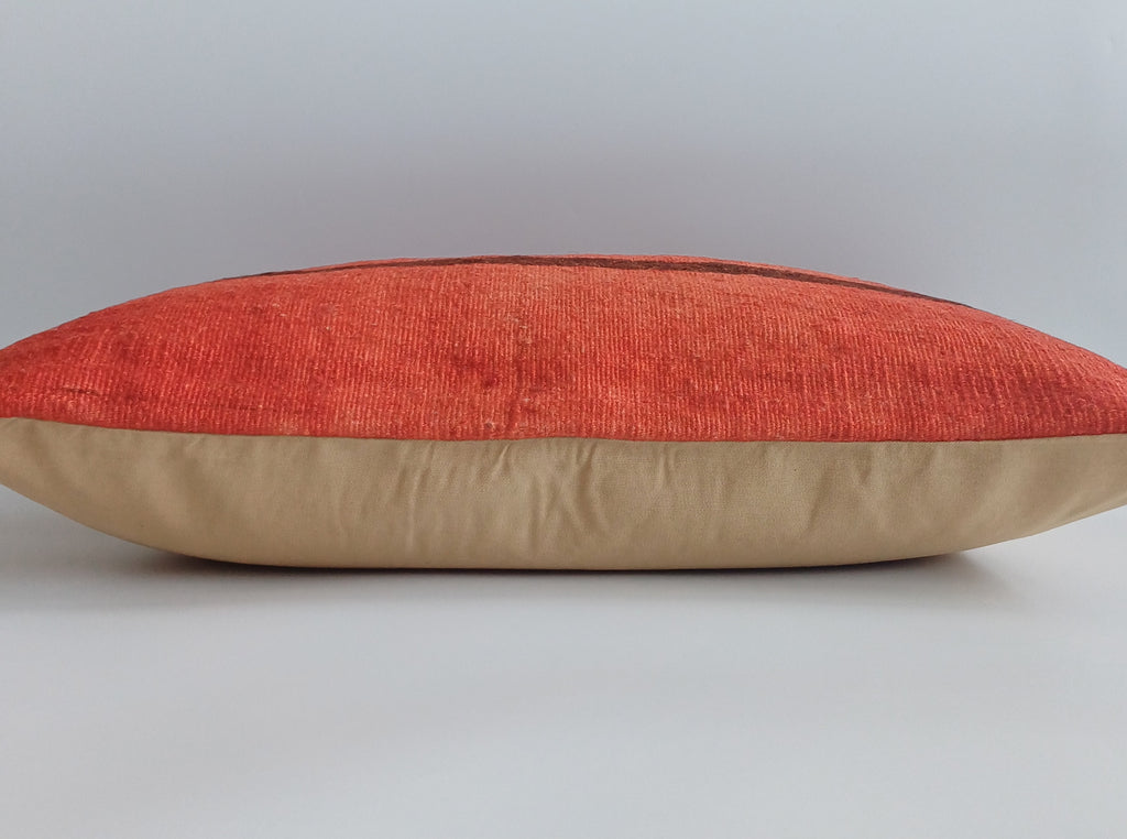 Handmade Turkish Rug Cushion Cover 24''x16'' / 60x40 CM