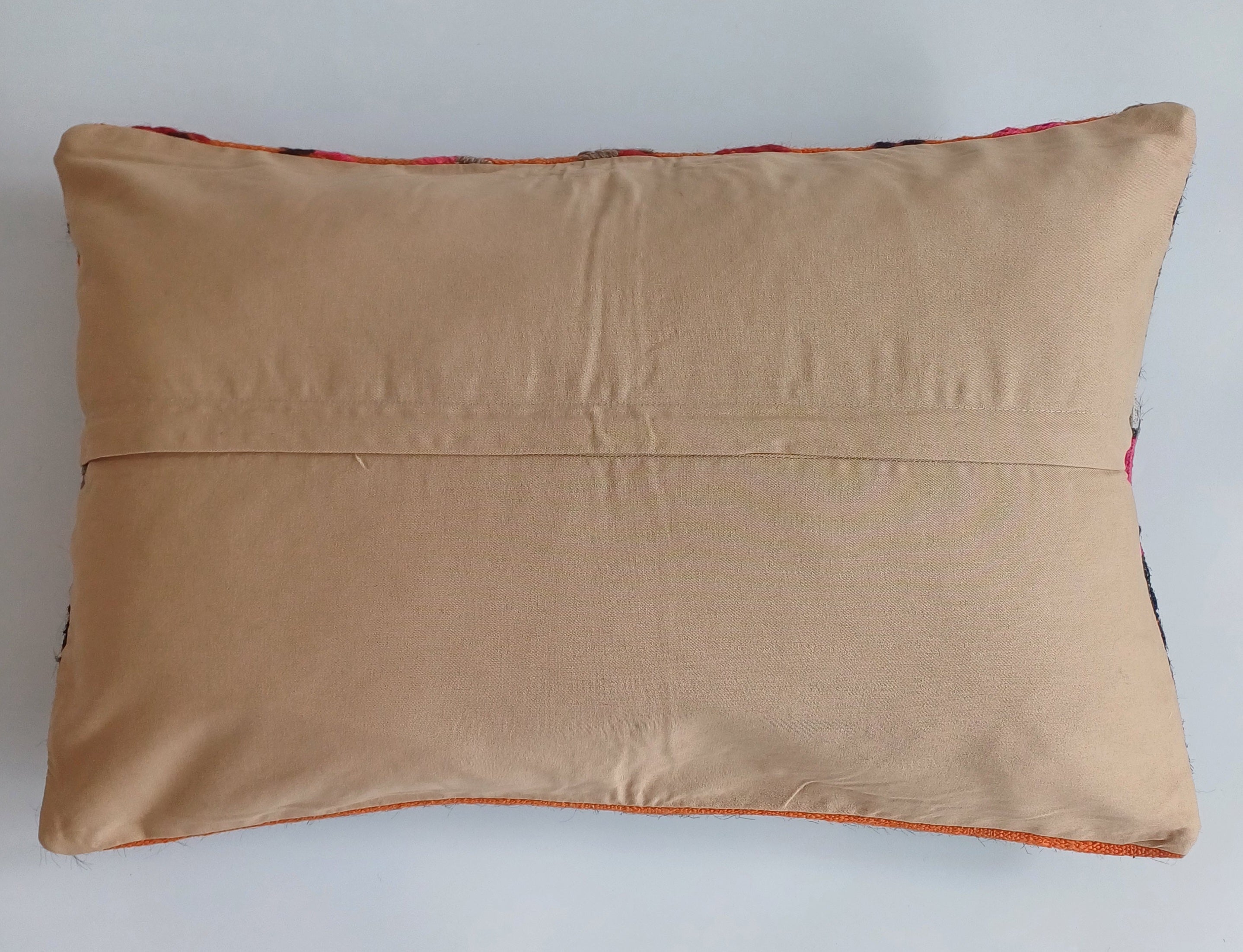 Multicolour Turkish Rug Cushion Cover 24''x16'' / 60x40 CM