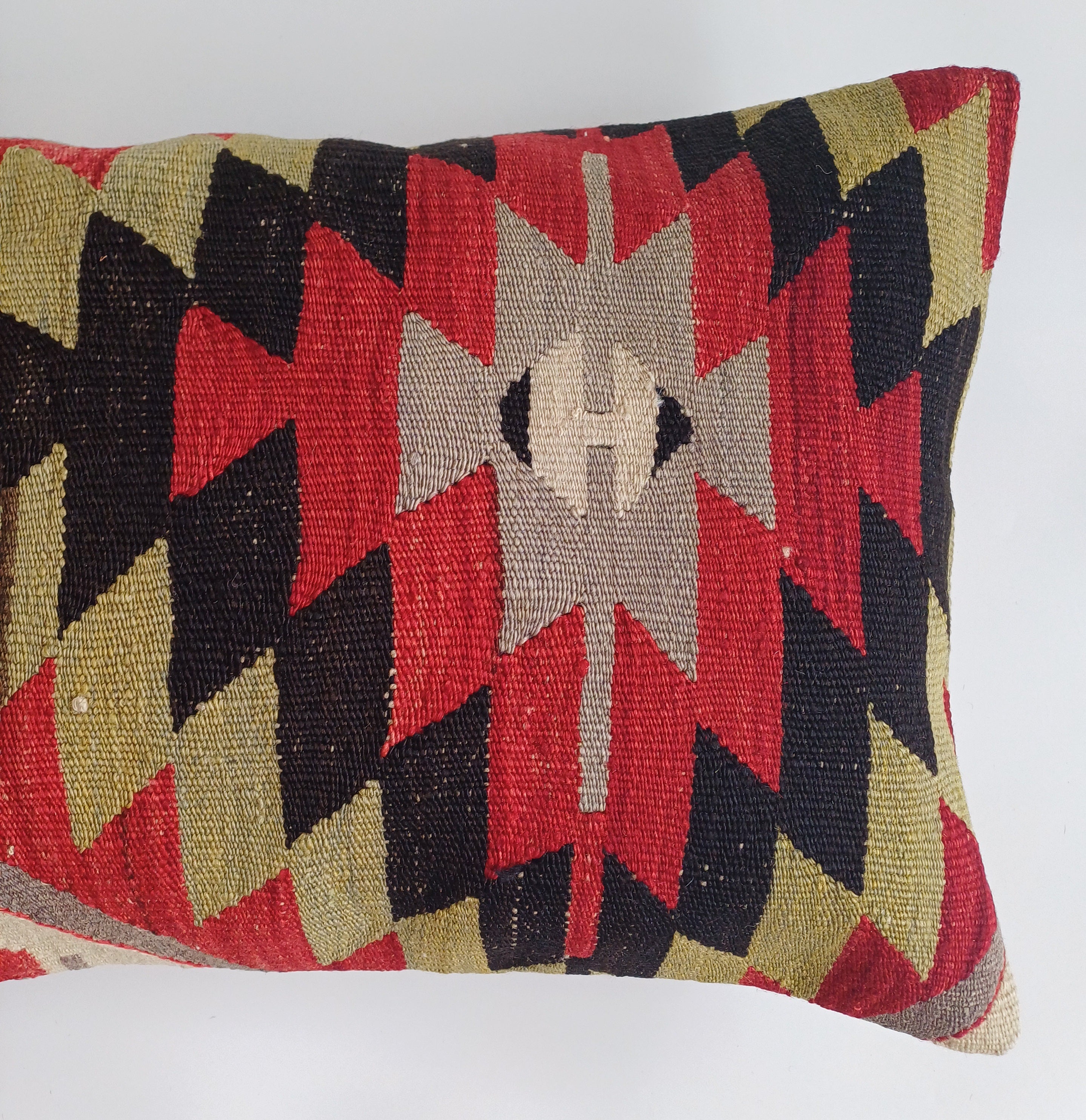 Multicolour Turkish Rug Cushion Cover 24''x16'' / 60x40 CM