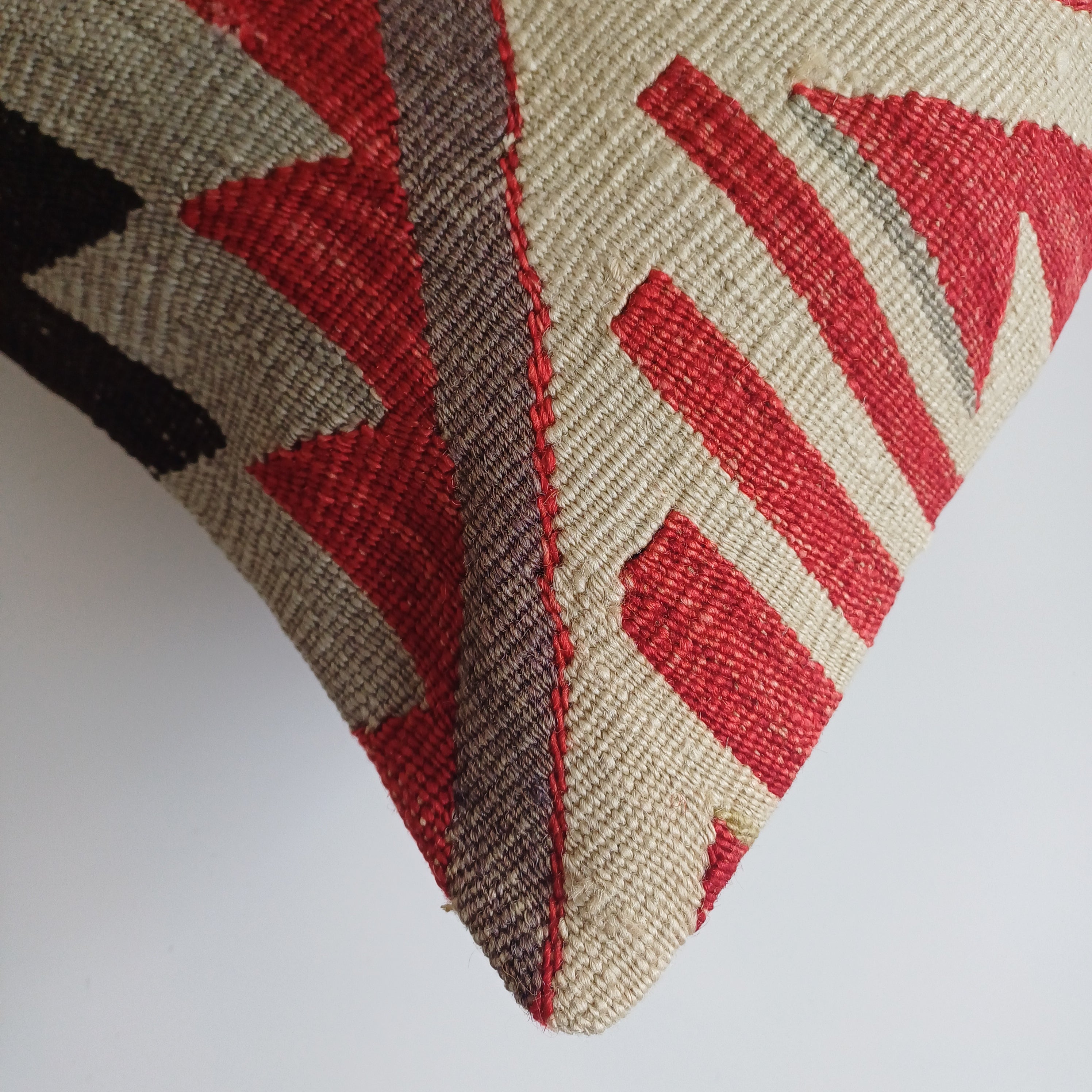 Multicolour Turkish Rug Cushion Cover 24''x16'' / 60x40 CM