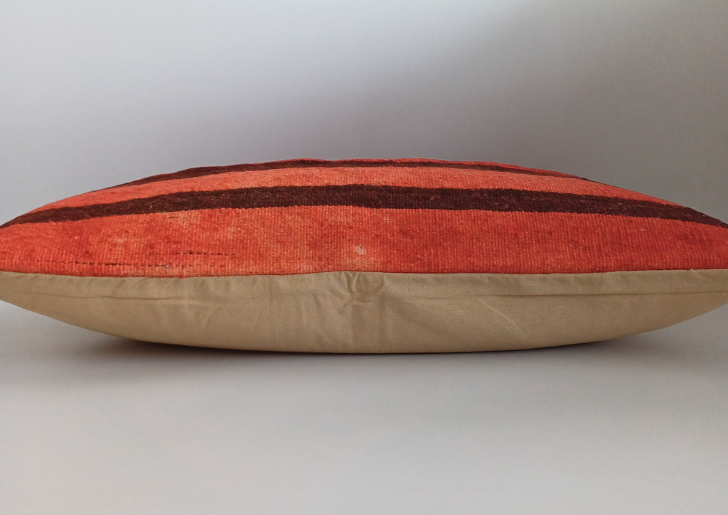 Handmade Turkish Rug Cushion Cover 24''x16'' / 60x40 CM