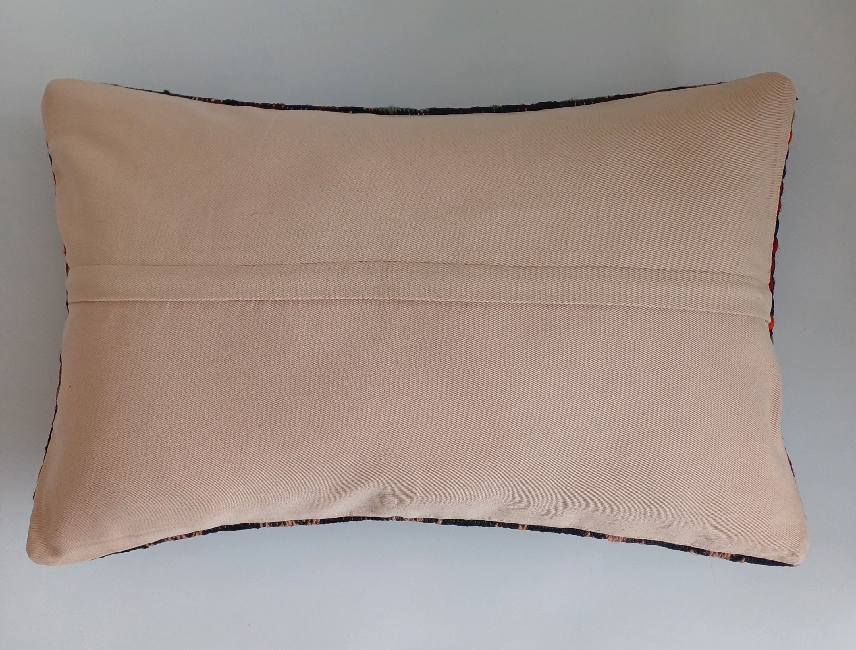 Multicolour Turkish Rug Cushion Cover 24''x16'' / 60x40 CM