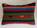 Multicolour Turkish Rug Cushion Cover 24''x16'' / 60x40 CM