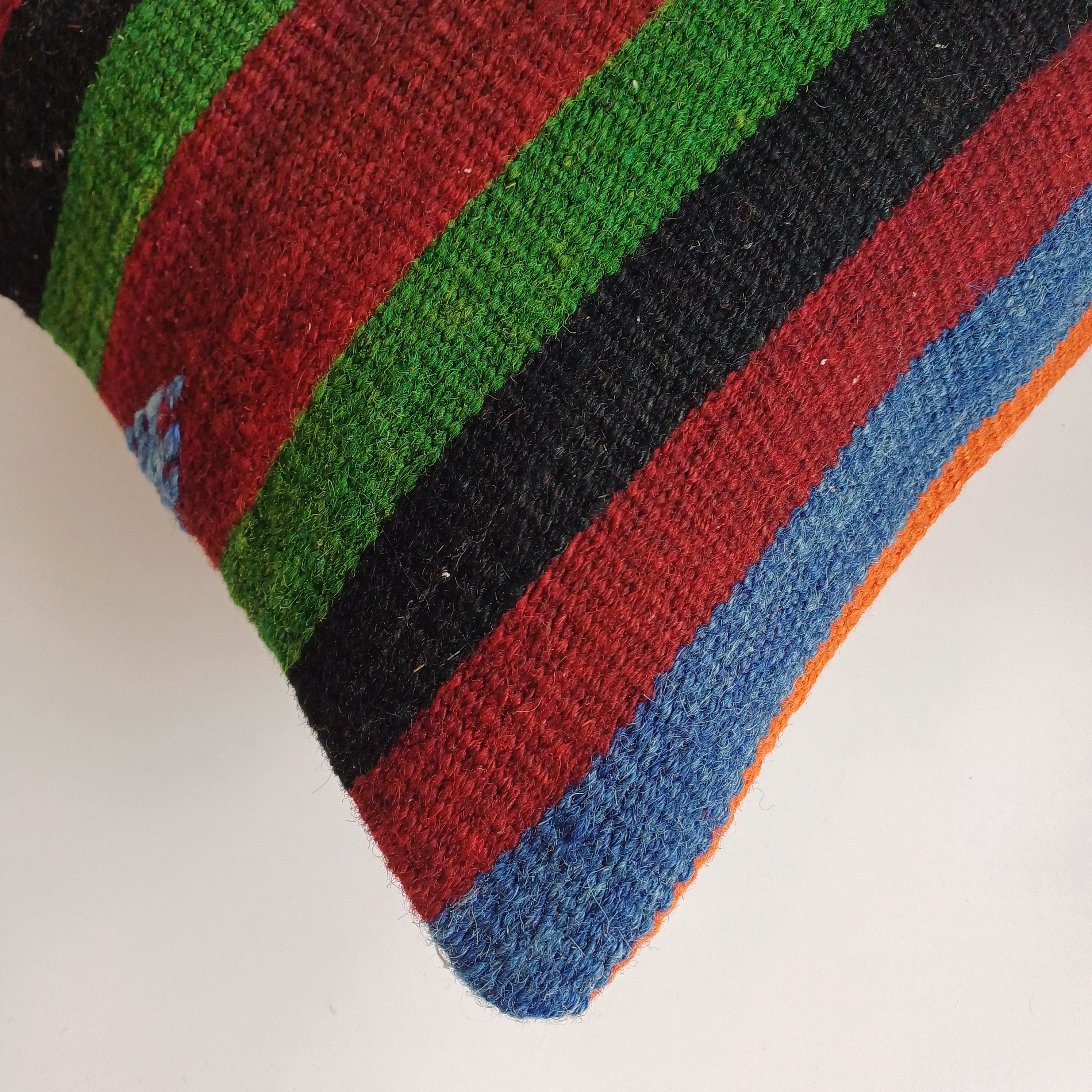 Multicolour Turkish Rug Cushion Cover 24''x16'' / 60x40 CM