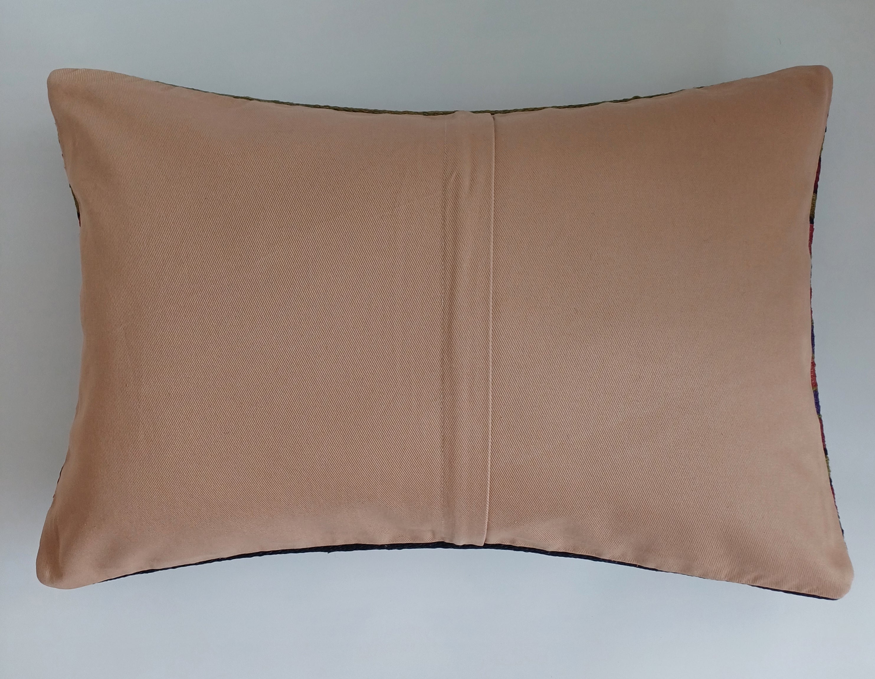 Multicolour Turkish Rug Cushion Cover 24''x16'' / 60x40 CM