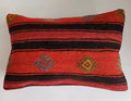 Multicolour Turkish Rug Cushion Cover 24''x16'' / 60x40 CM