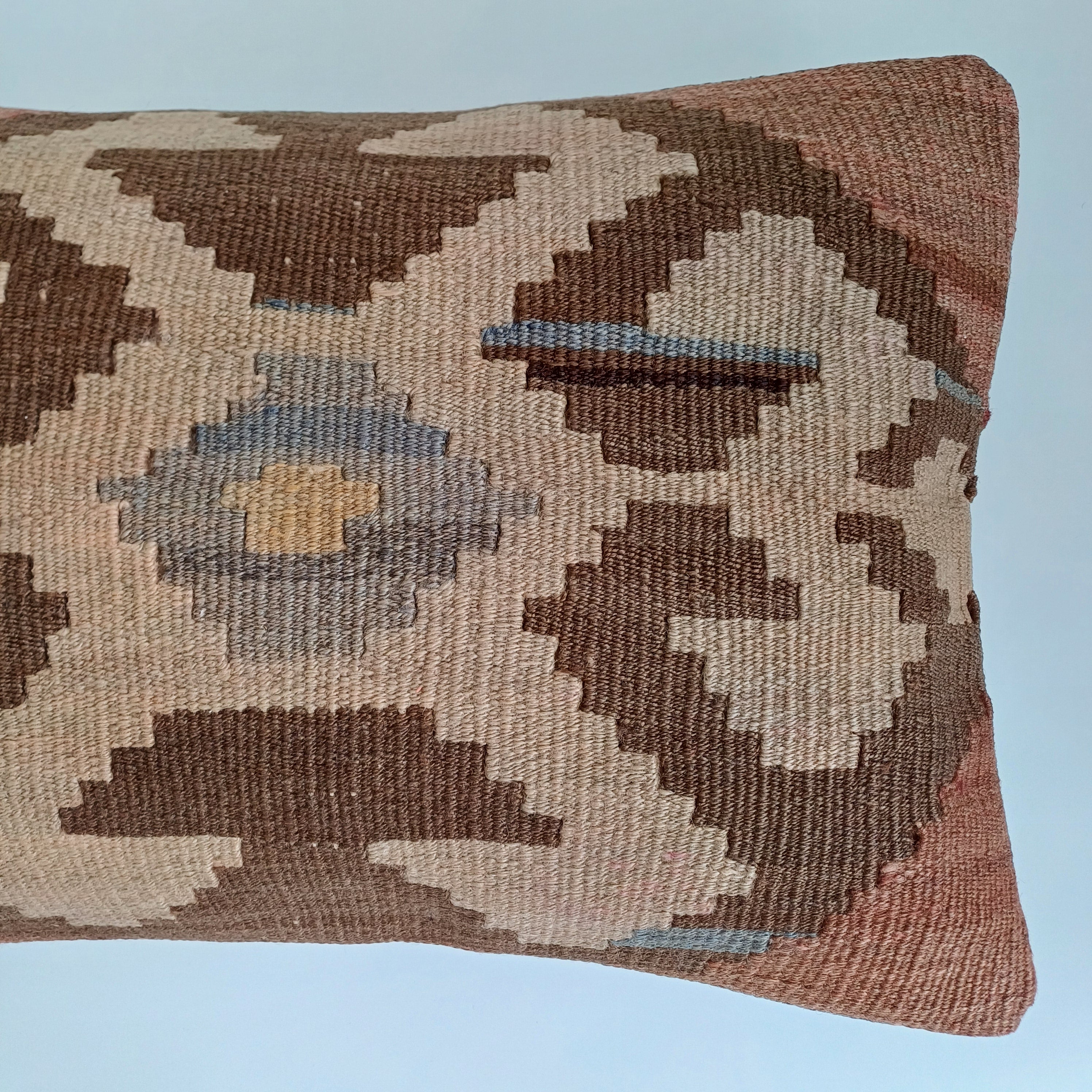 Multicolour Turkish Rug Cushion Cover 24''x16'' / 60x40 CM