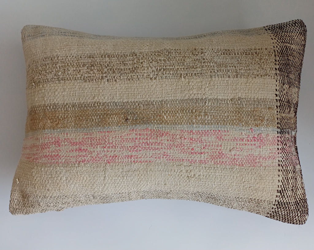 Multicolour Turkish Rug Cushion Cover 24''x16'' / 60x40 CM