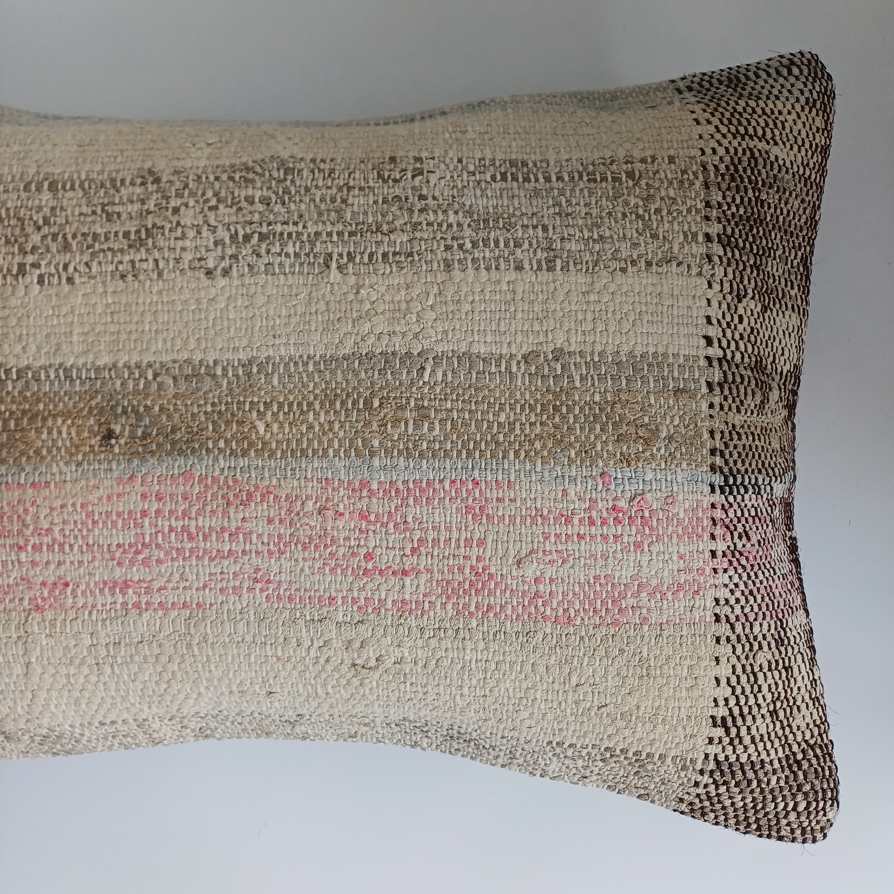 Multicolour Turkish Rug Cushion Cover 24''x16'' / 60x40 CM