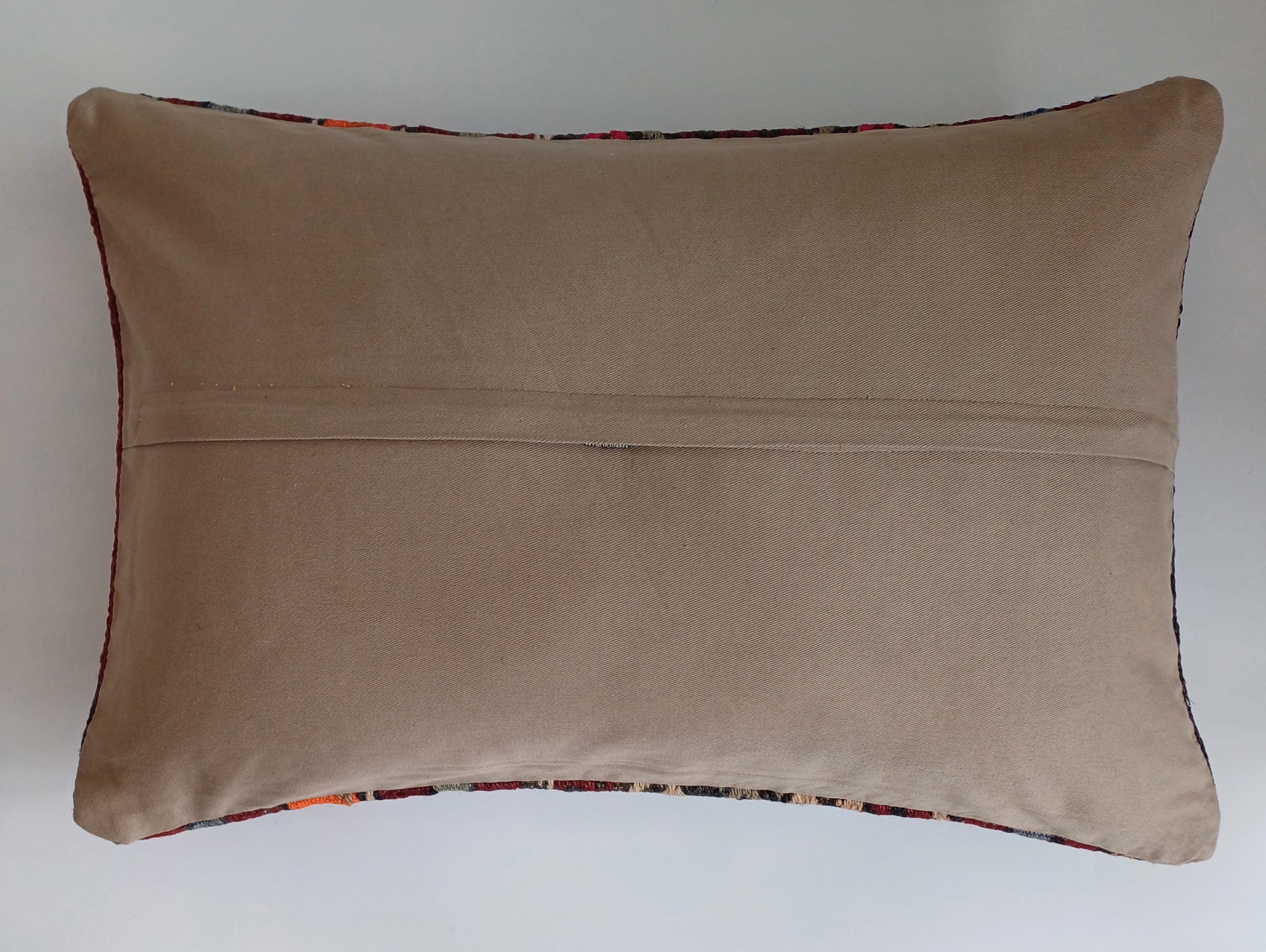 Multicolour Turkish Rug Cushion Cover 24''x16'' / 60x40 CM