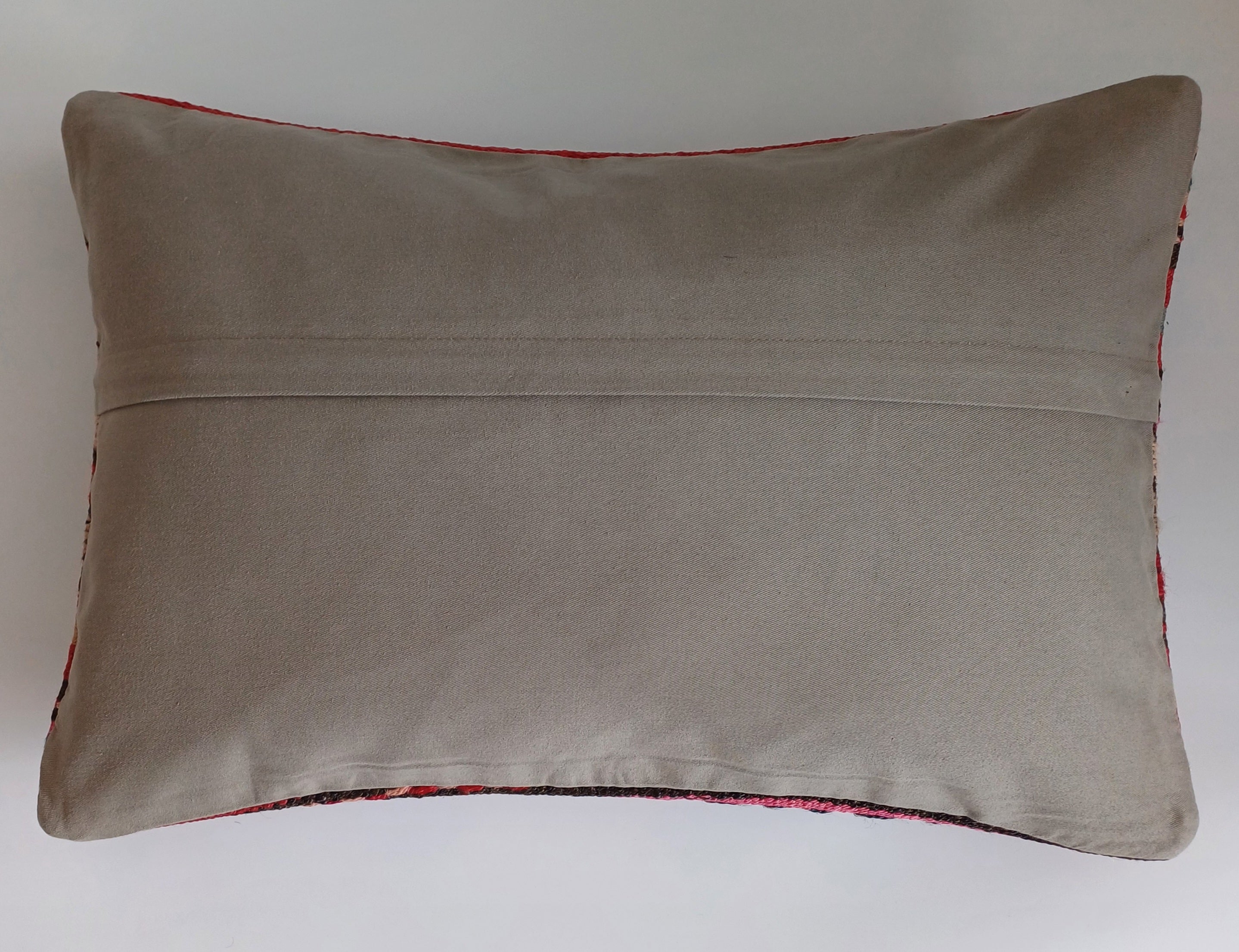 Multicolour Turkish Rug Cushion Cover 24''x16'' / 60x40 CM
