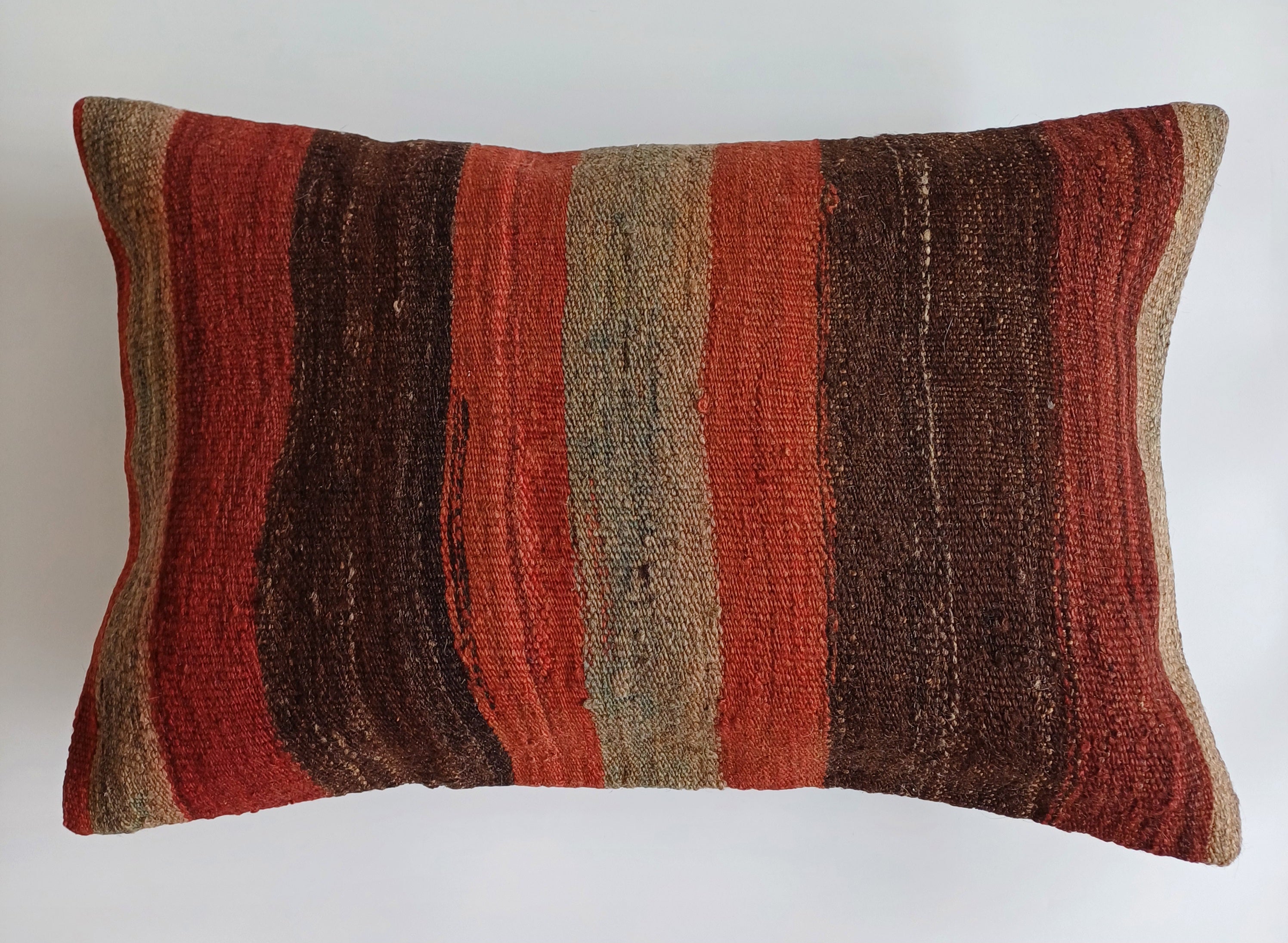 Multicolour Turkish Rug Cushion Cover 24''x16'' / 60x40 CM