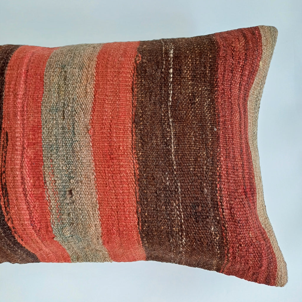 Multicolour Turkish Rug Cushion Cover 24''x16'' / 60x40 CM