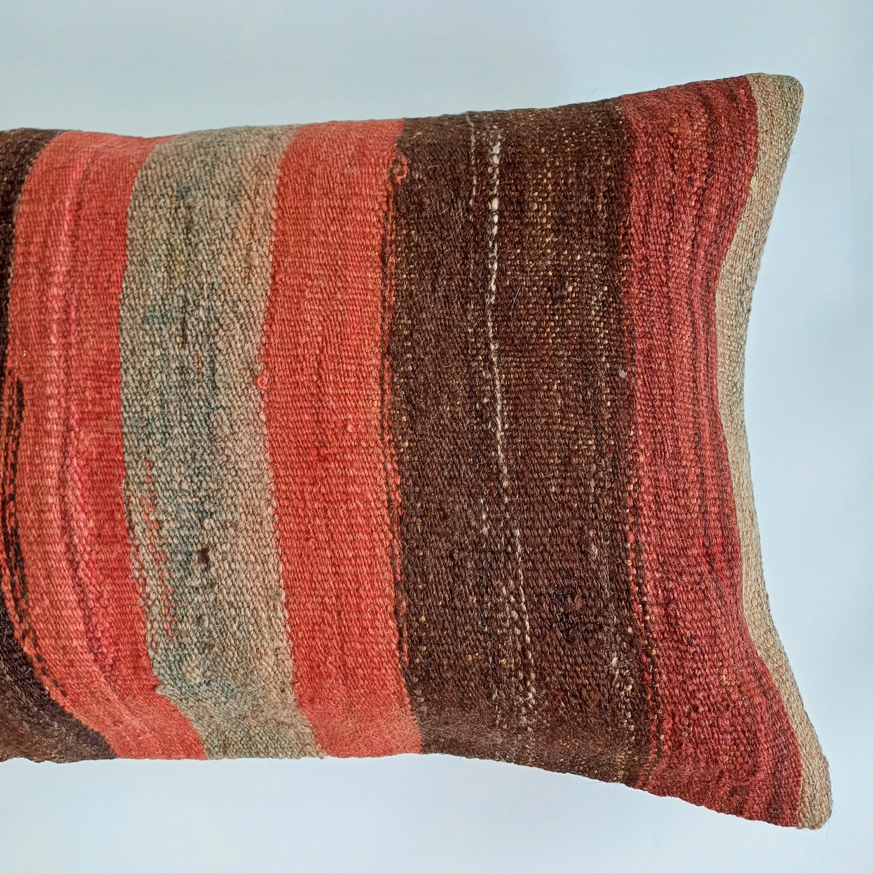 Multicolour Turkish Rug Cushion Cover 24''x16'' / 60x40 CM