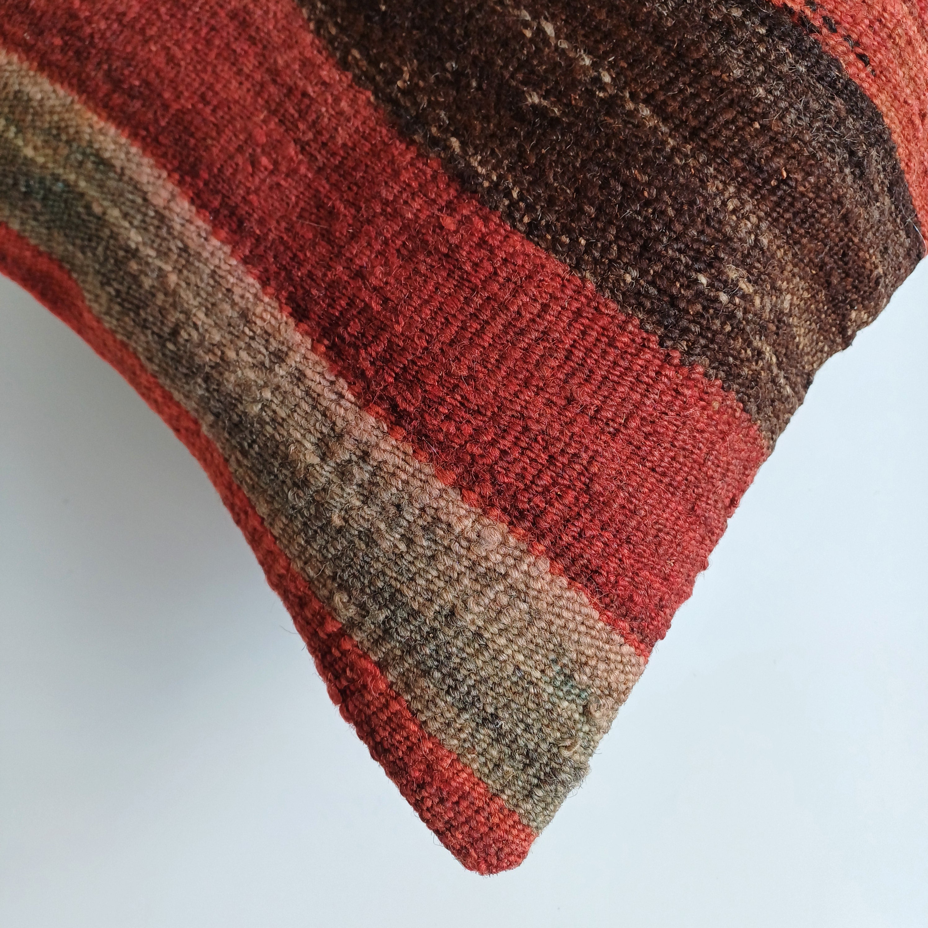 Multicolour Turkish Rug Cushion Cover 24''x16'' / 60x40 CM