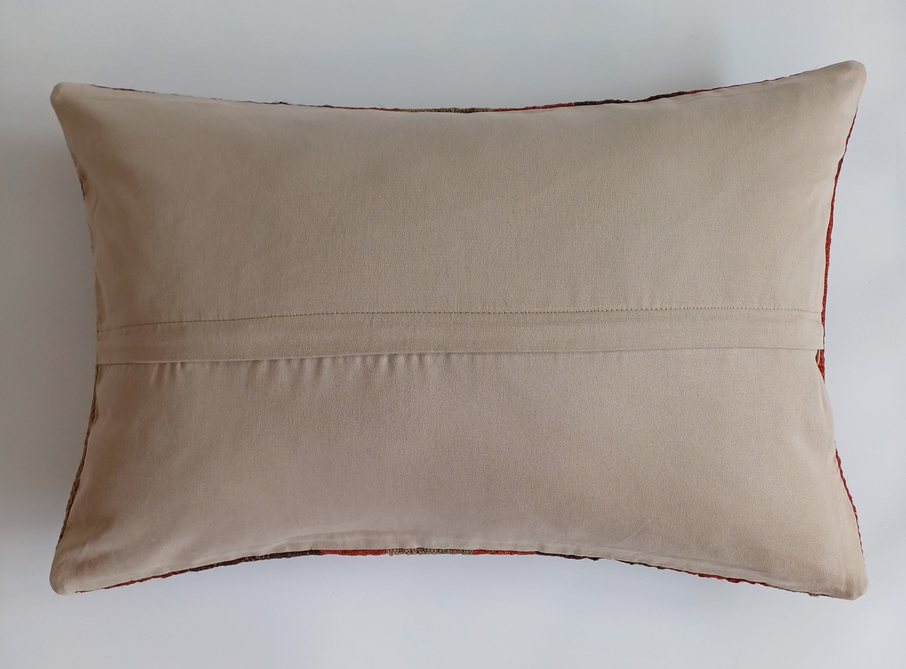 Multicolour Turkish Rug Cushion Cover 24''x16'' / 60x40 CM