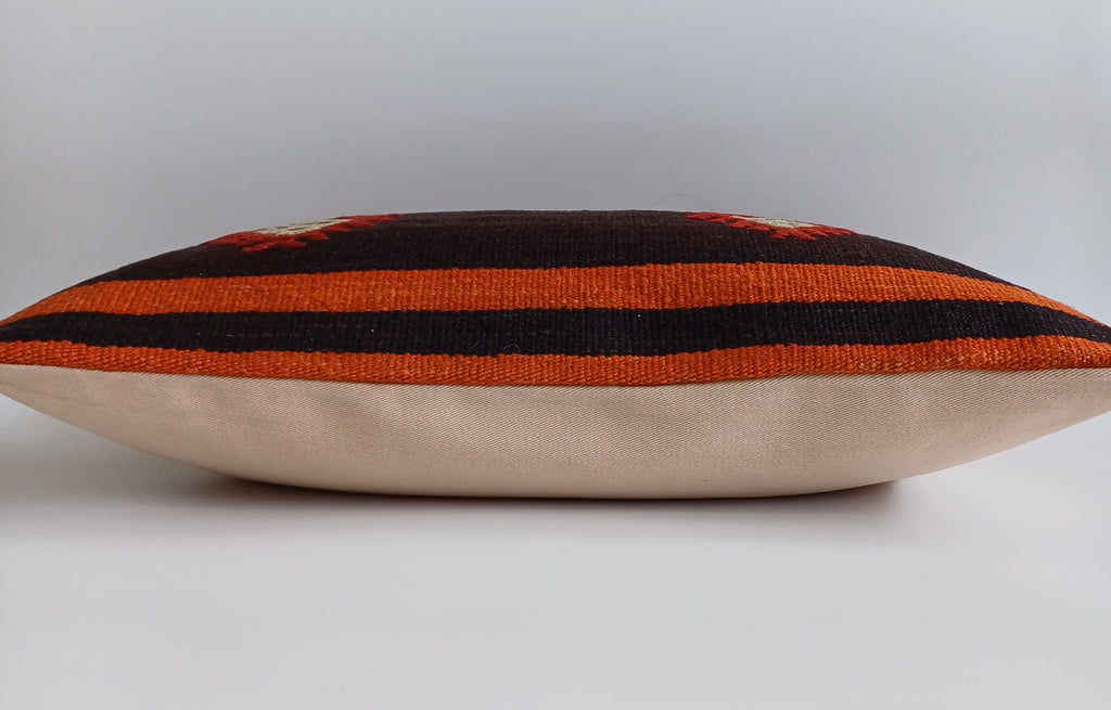 Multicolour Turkish Rug Cushion Cover 24''x16'' / 60x40 CM