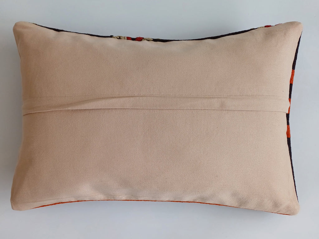 Multicolour Turkish Rug Cushion Cover 24''x16'' / 60x40 CM