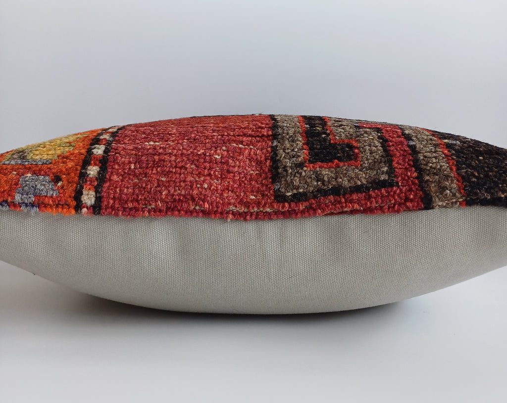 Handmade Multicolour Turkish Cushion Cover 20''x20'' / 50x50 CM