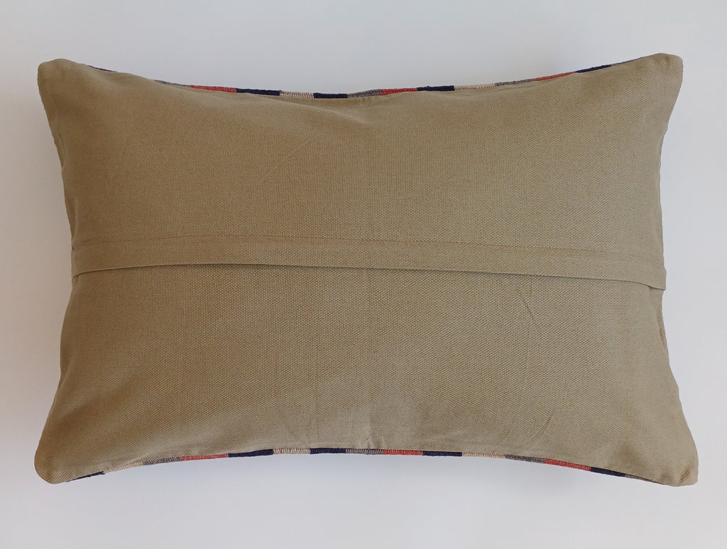 Multicolour Turkish Rug Cushion Cover 24''x16'' / 60x40 CM