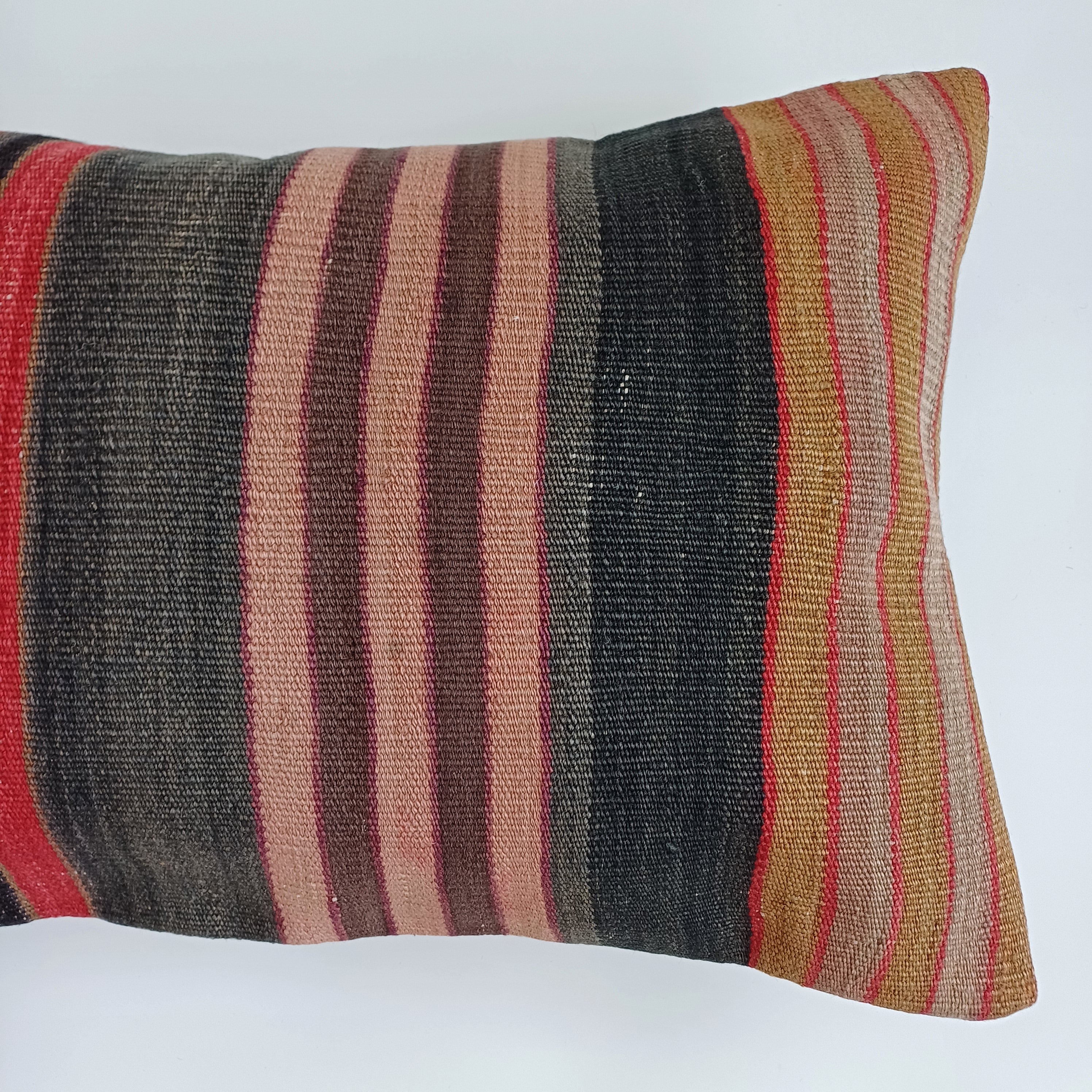 Multicolour Turkish Rug Cushion Cover 24''x16'' / 60x40 CM