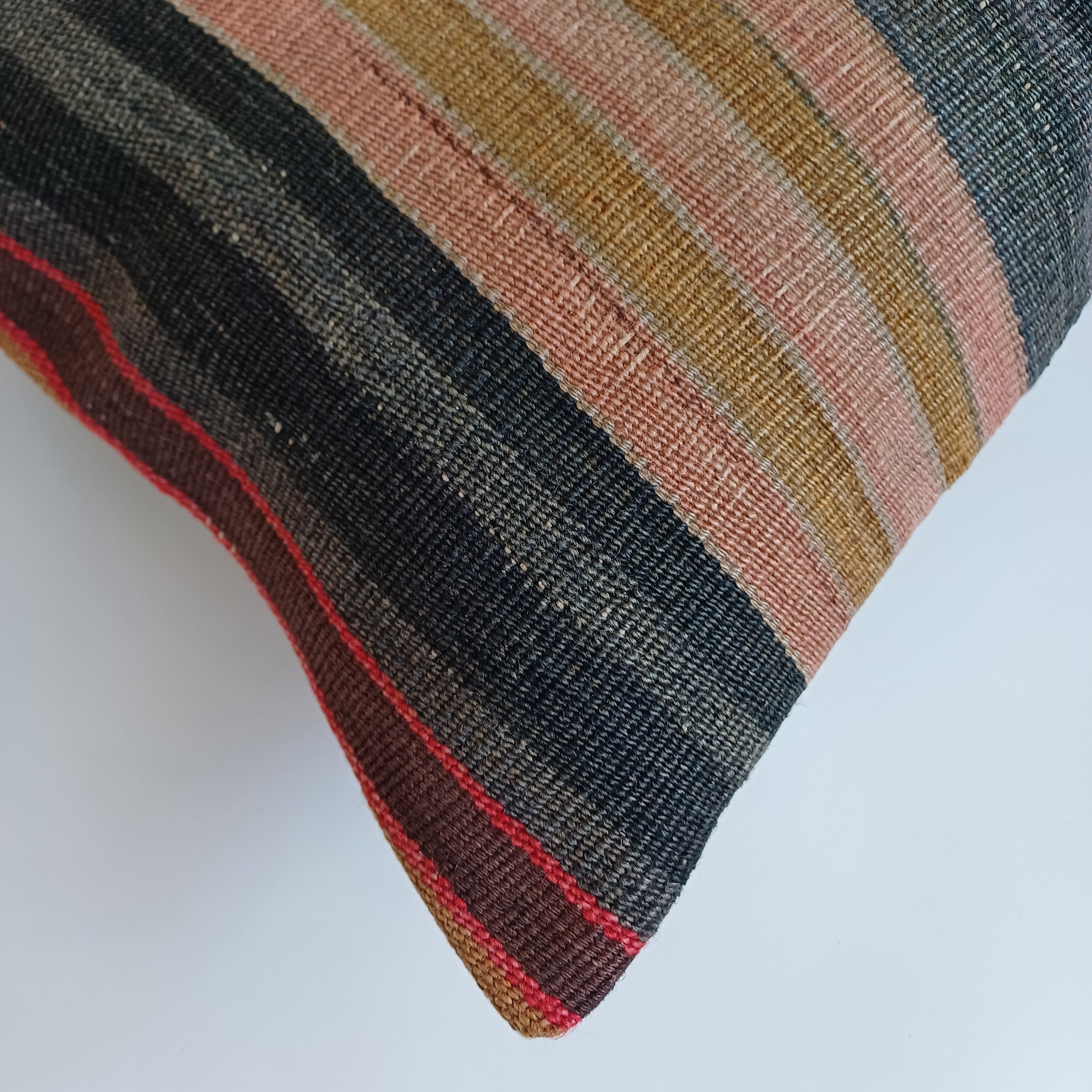 Multicolour Turkish Rug Cushion Cover 24''x16'' / 60x40 CM