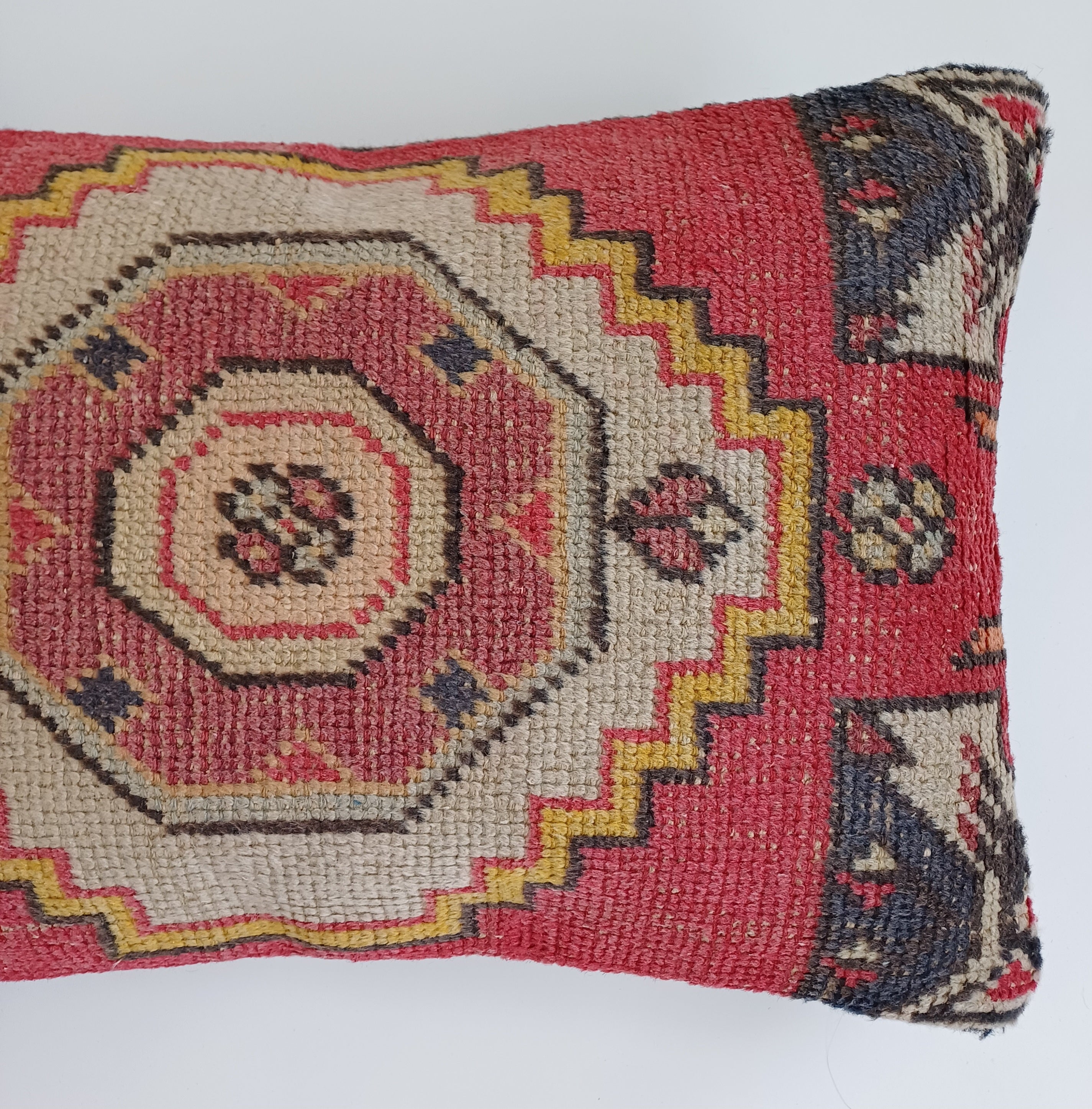 Multicolour Turkish Rug Cushion Cover 24''x16'' / 60x40 CM