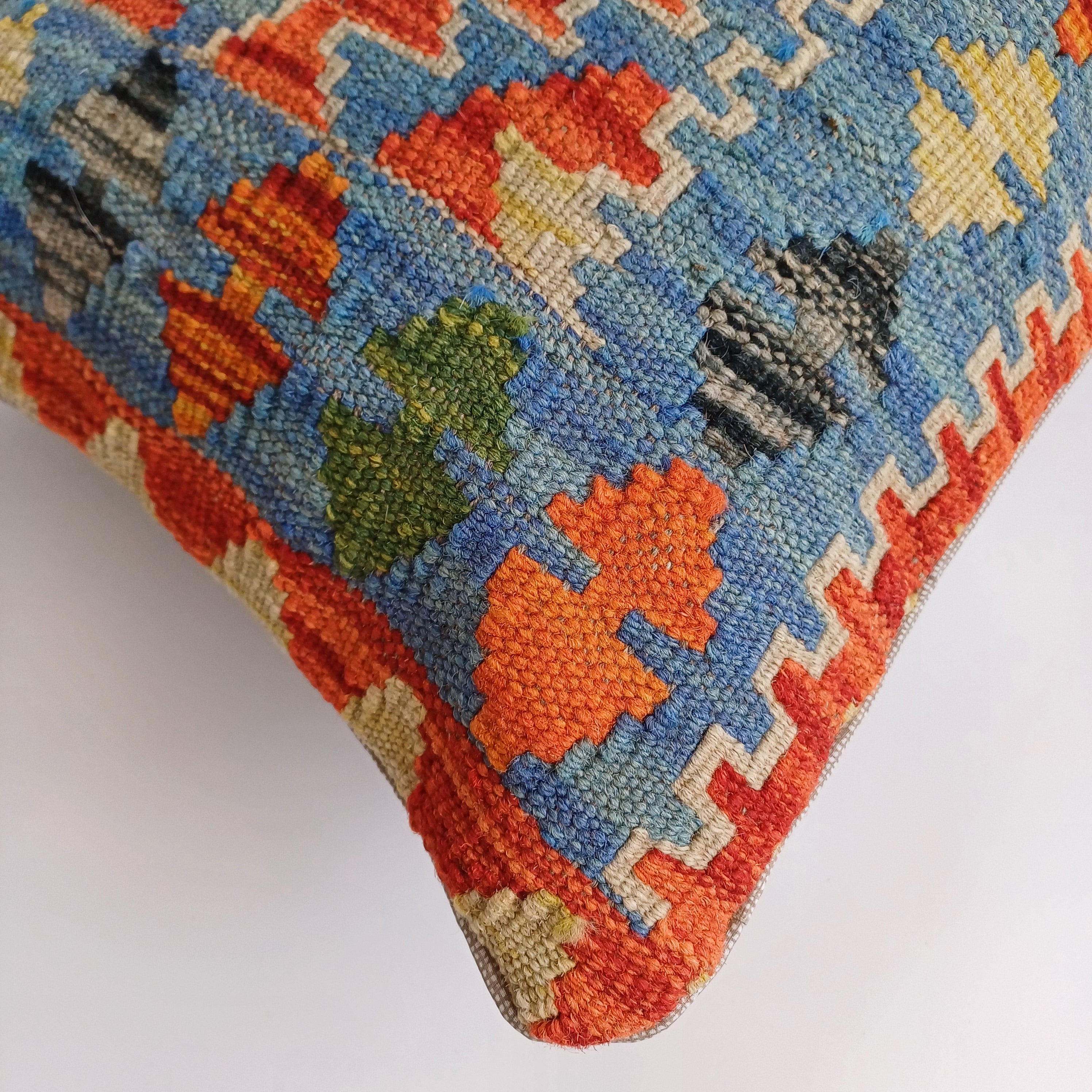 Afghan Cushion Cover 22''x16'' / 55x40 CM