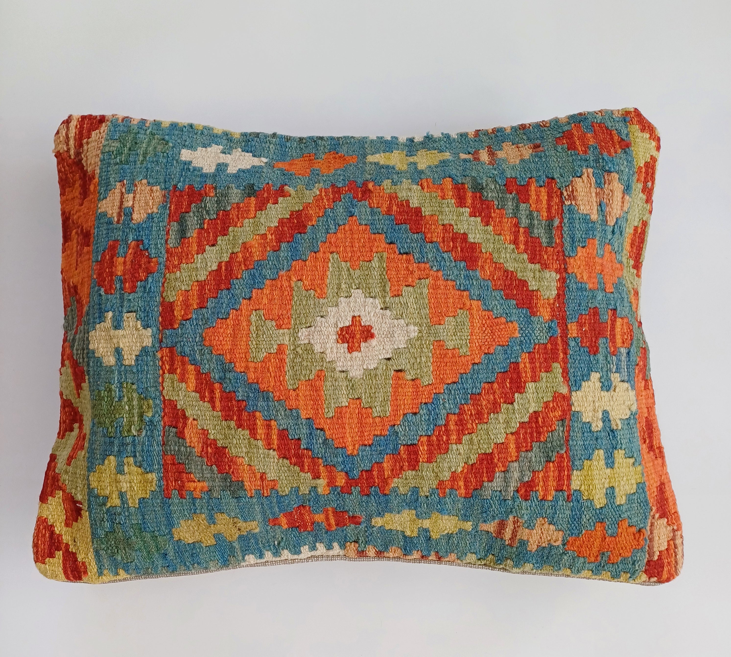 Afghan Cushion Cover 22''x16'' / 55x40 CM