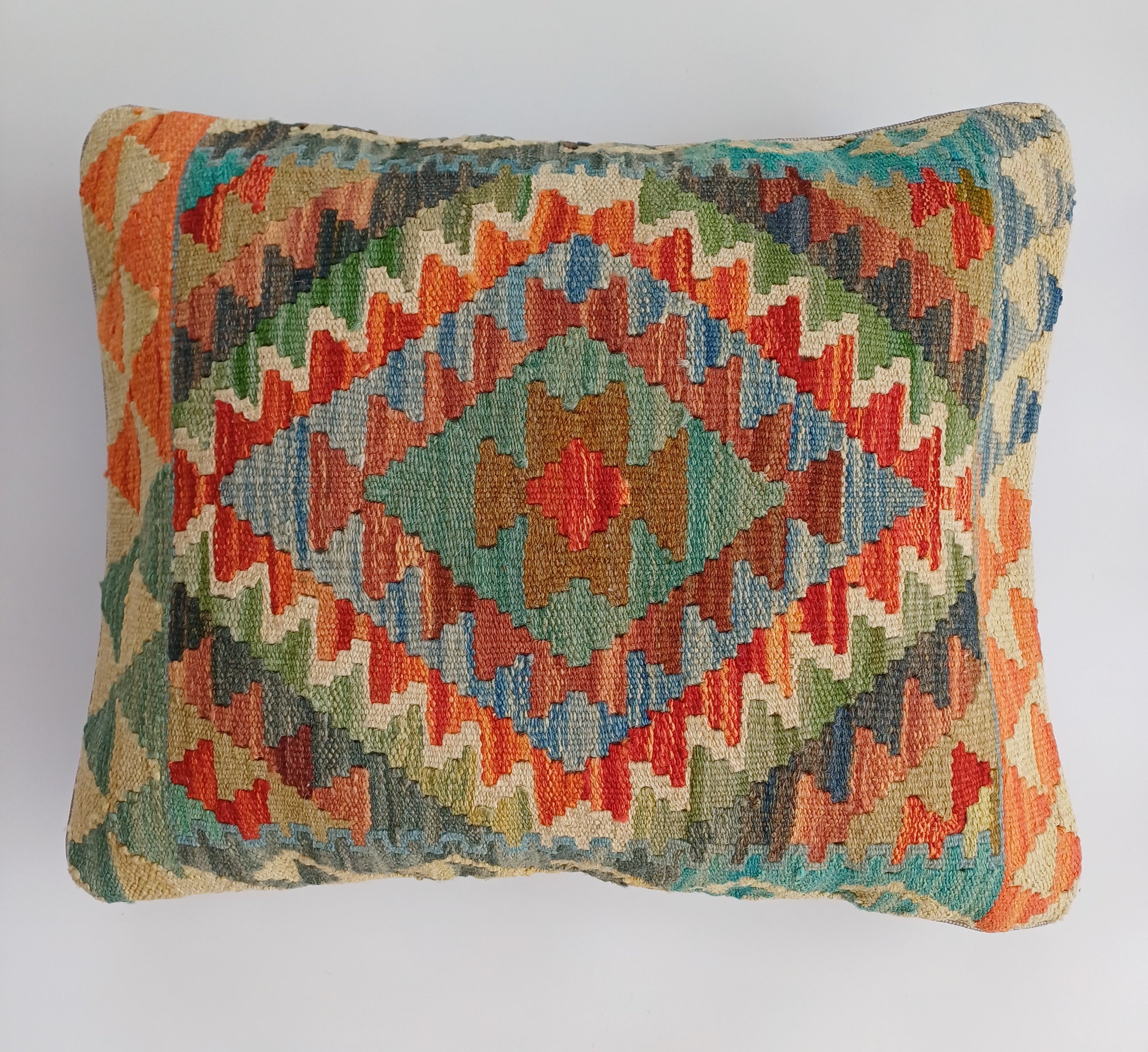 Afghan Cushion Cover 22''x16'' / 55x40 CM