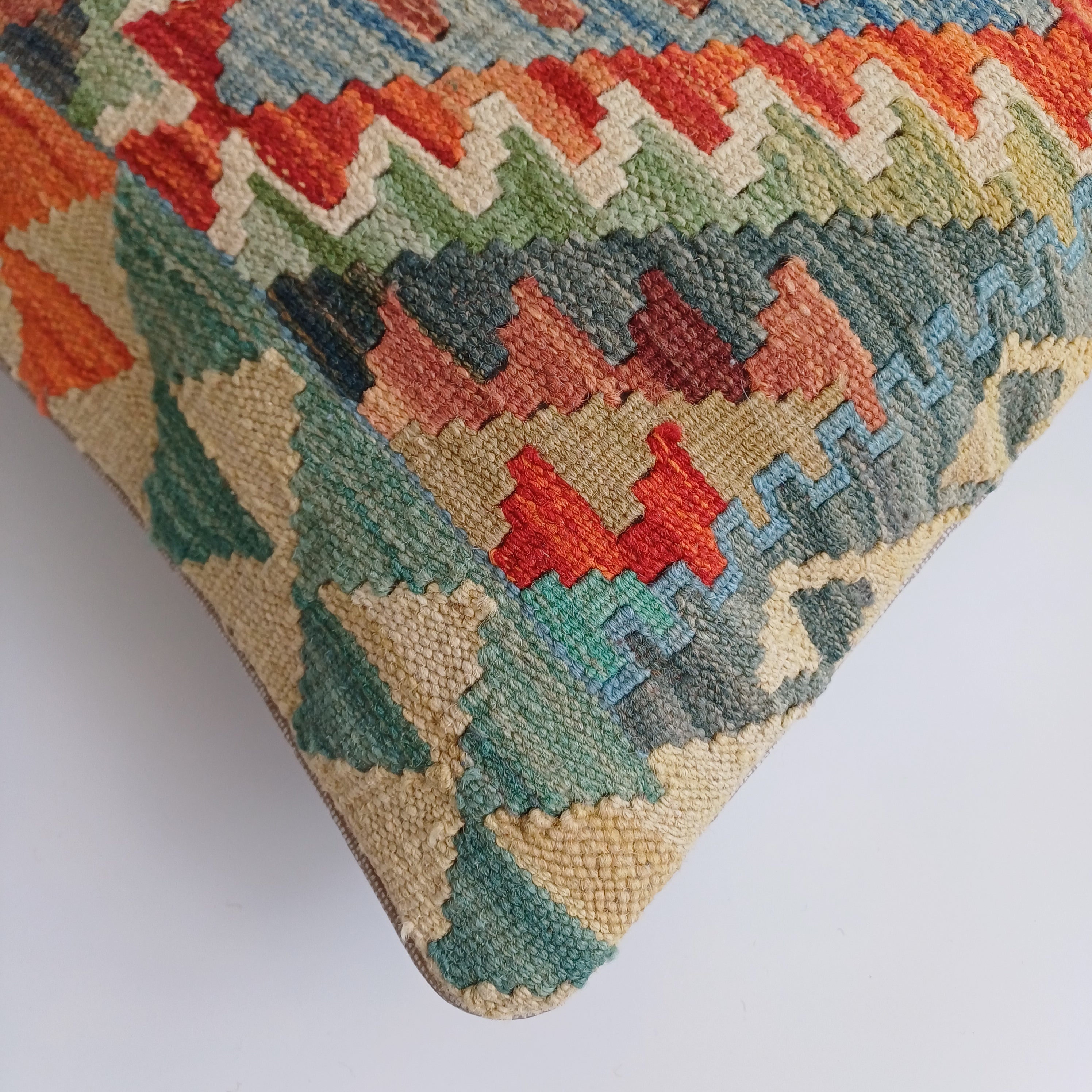 Afghan Cushion Cover 22''x16'' / 55x40 CM