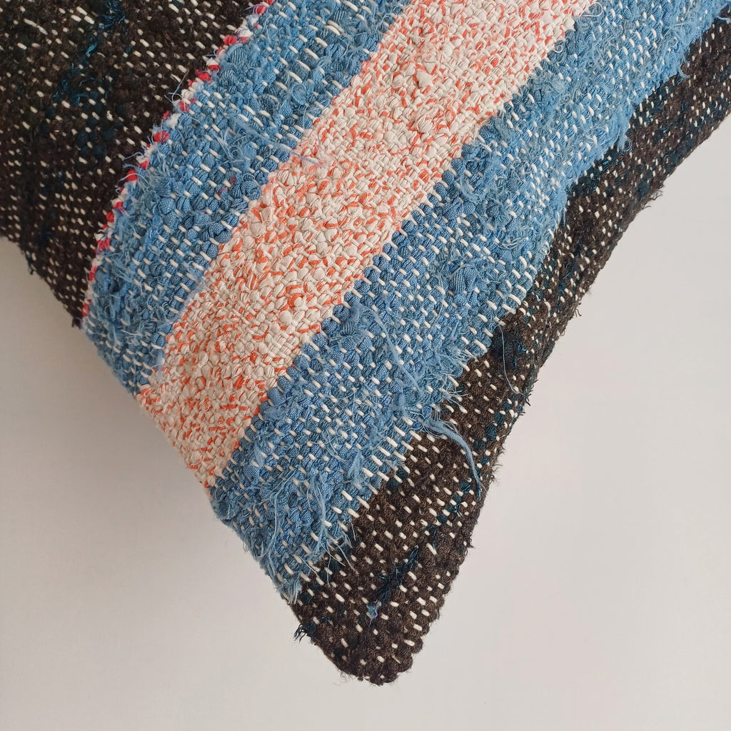 Multicolour Turkish Rug Cushion Cover 24''x16'' / 60x40 CM