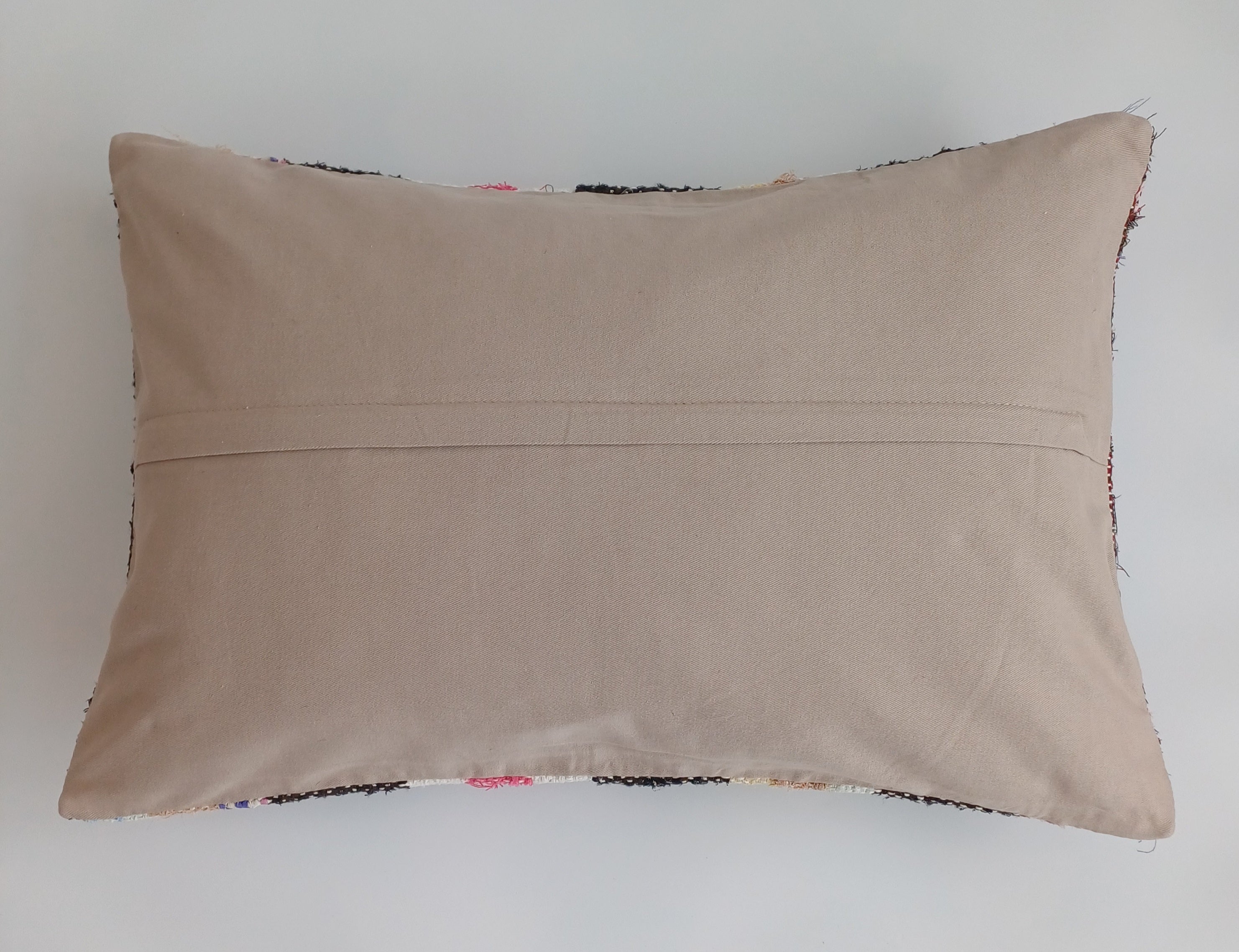 Multicolour Turkish Rug Cushion Cover 24''x16'' / 60x40 CM