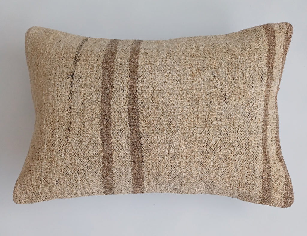 Handmade Turkish Rug Cushion Cover 24''x16'' / 60x40 CM