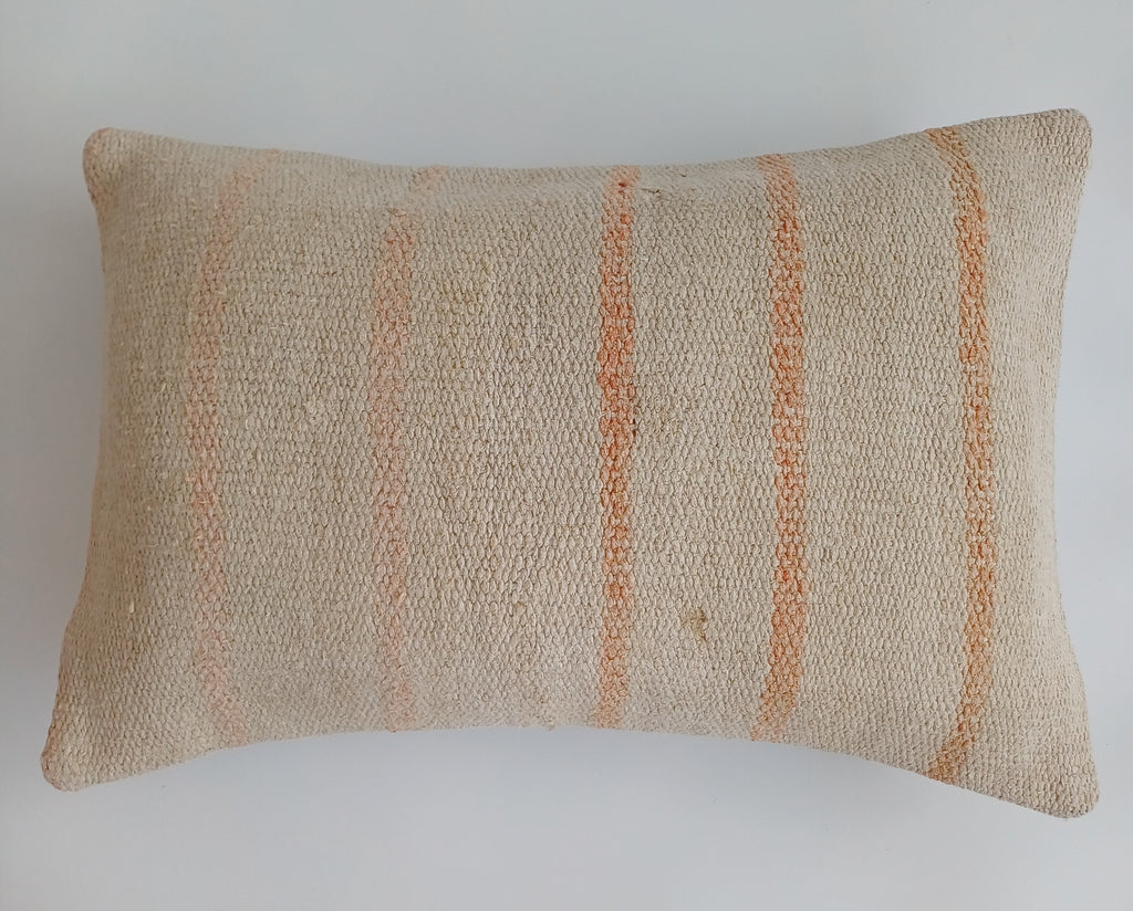 Handmade Turkish Rug Cushion Cover 24''x16'' / 60x40 CM
