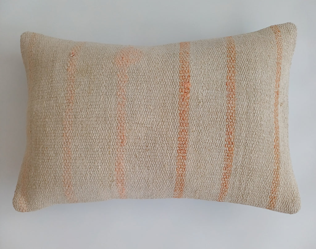 Handmade Turkish Rug Cushion Cover 24''x16'' / 60x40 CM