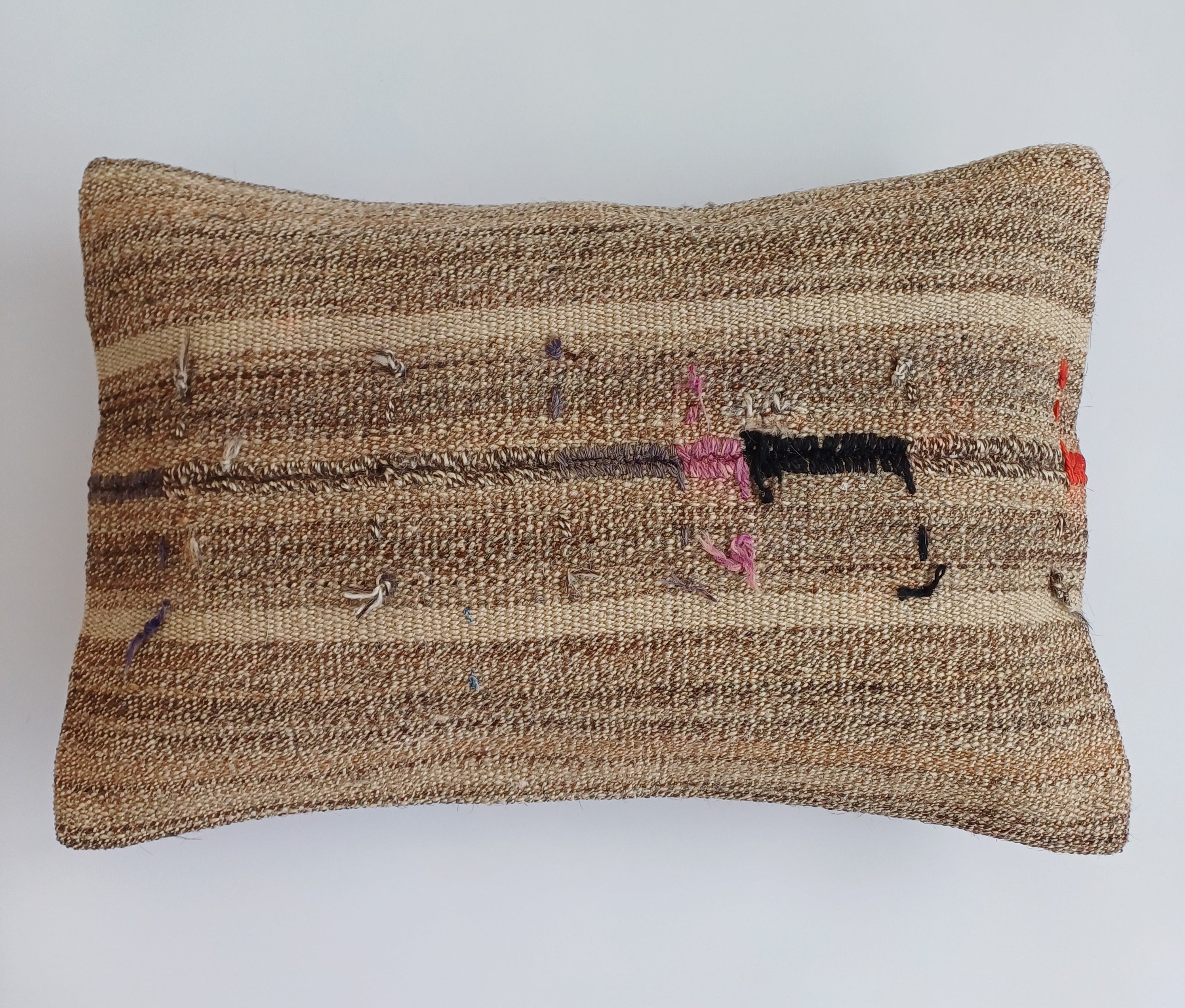 Multicolour Turkish Rug Cushion Cover 24''x16'' / 60x40 CM