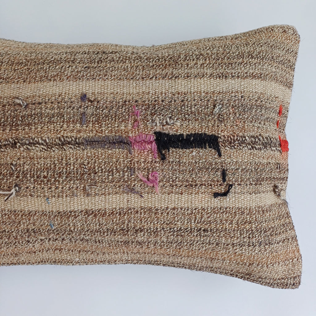 Multicolour Turkish Rug Cushion Cover 24''x16'' / 60x40 CM