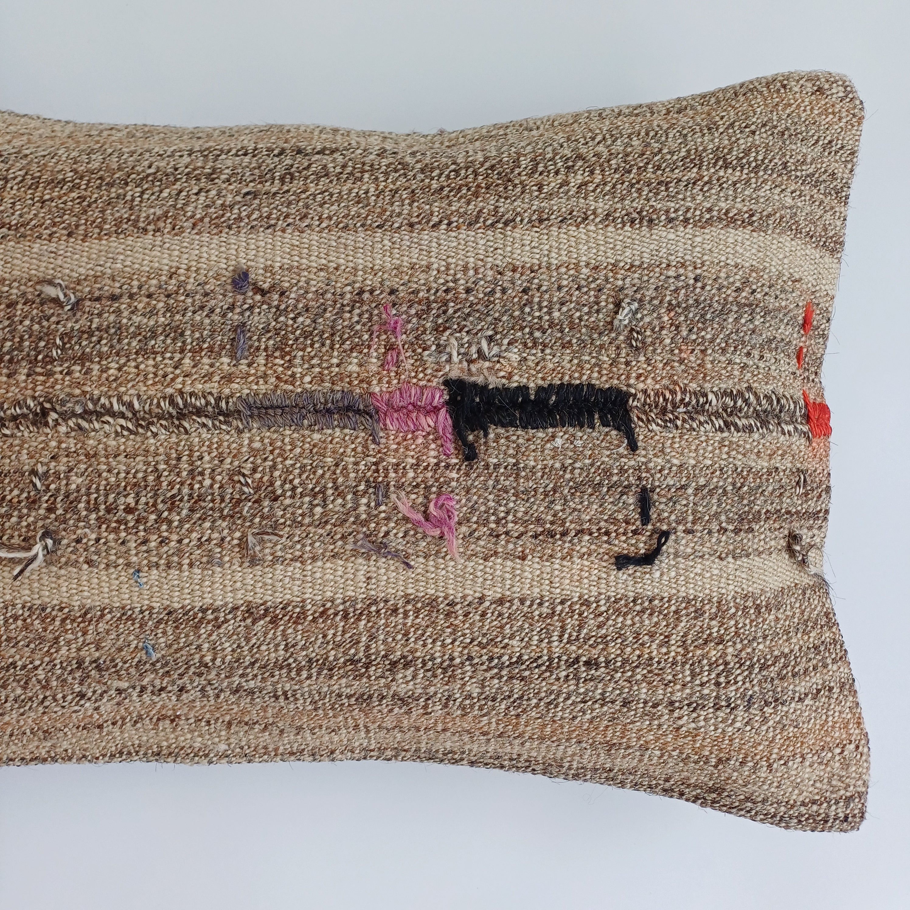 Multicolour Turkish Rug Cushion Cover 24''x16'' / 60x40 CM
